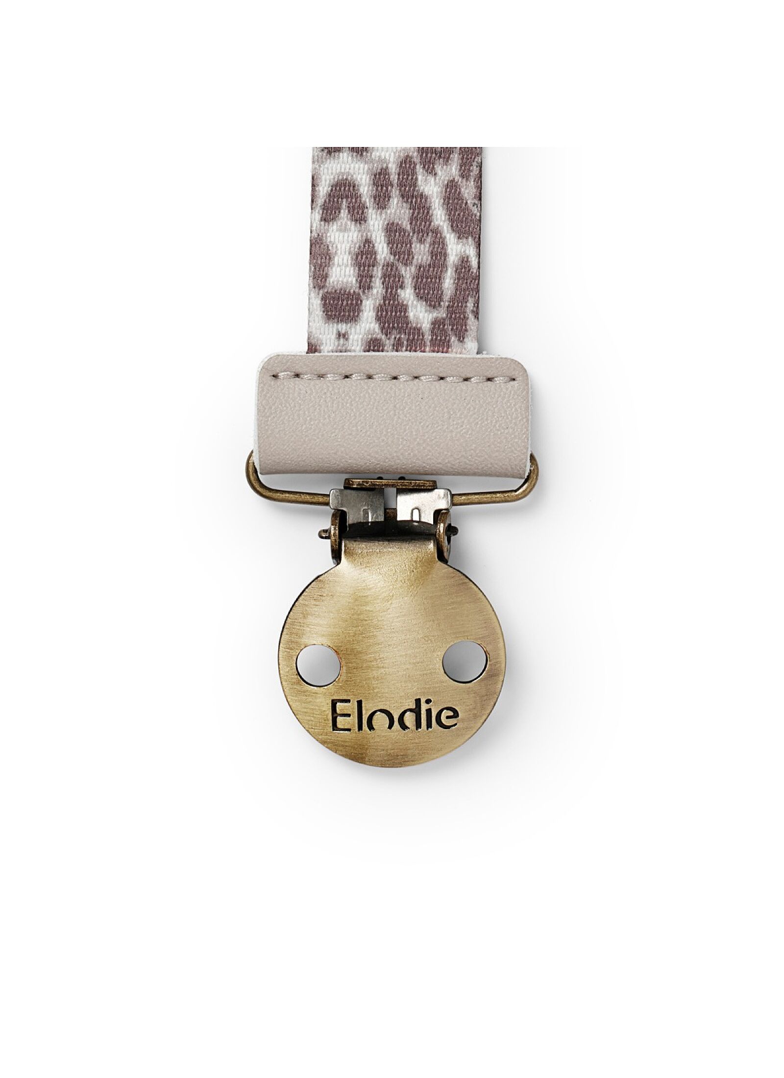 PACIFIER CLIP LE LEOPARD
