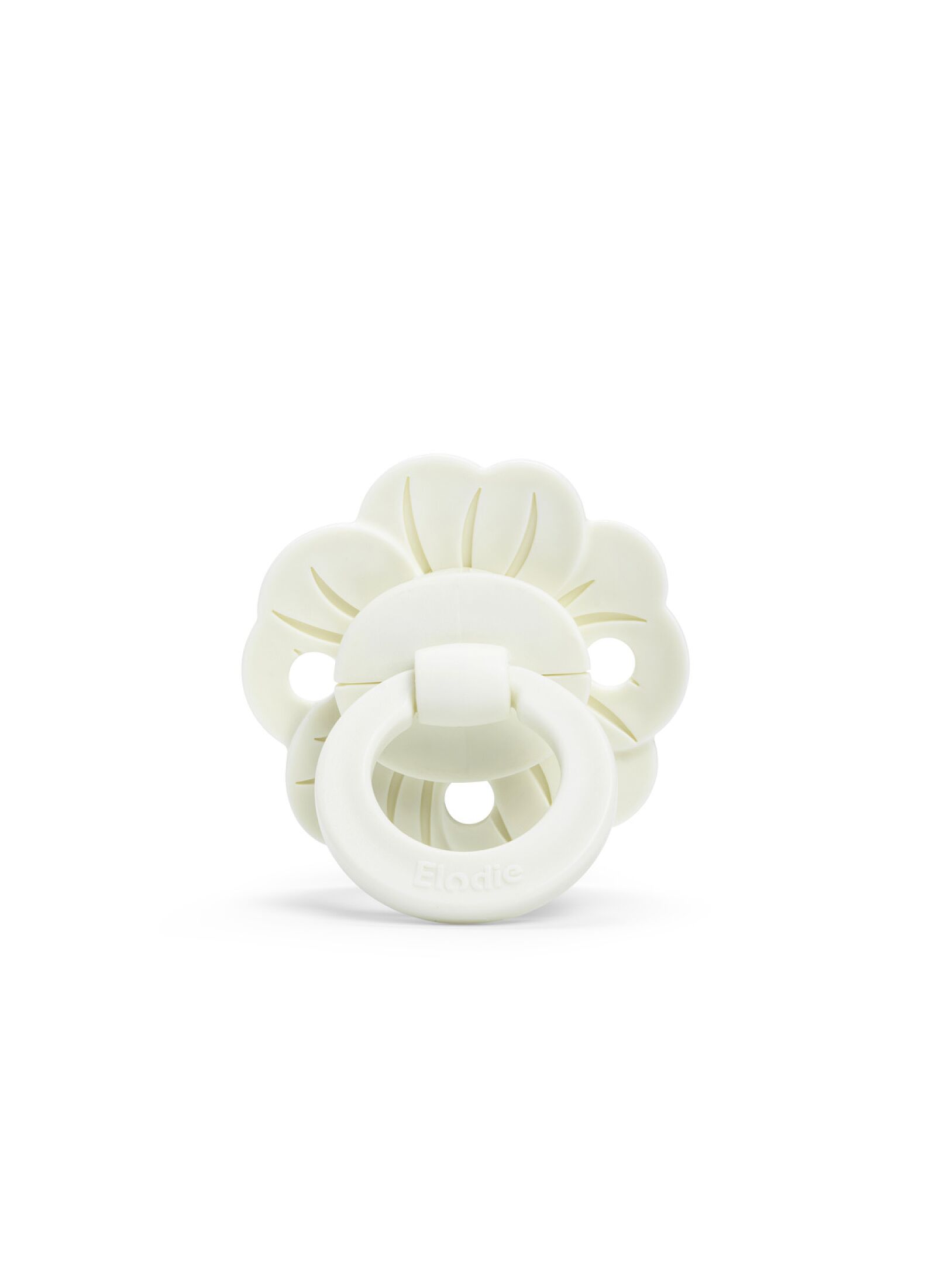SILICONE PACIFIER BINKY BLOOM VANILLA WHITE(+3M)
