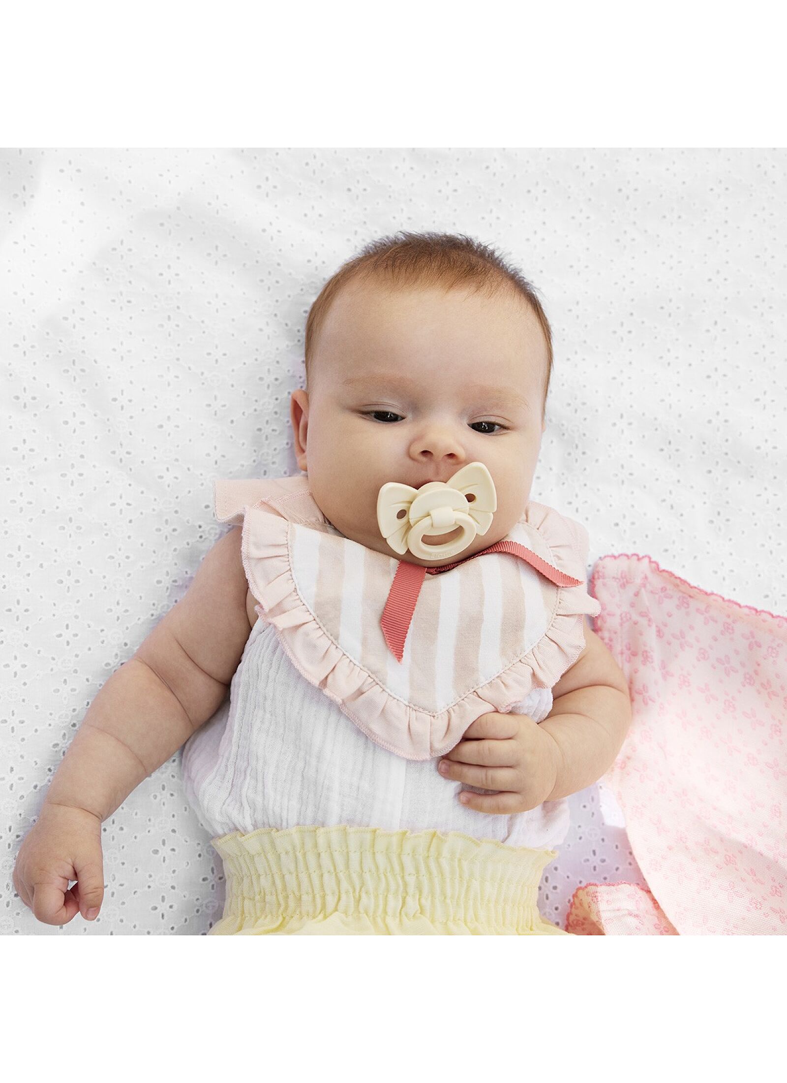 PACIFIER BLOW OAT WHITE(+3Μ)