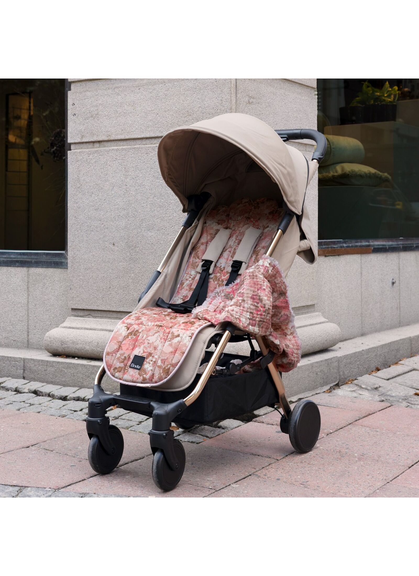 STROLLER PAD RIVER ROSE