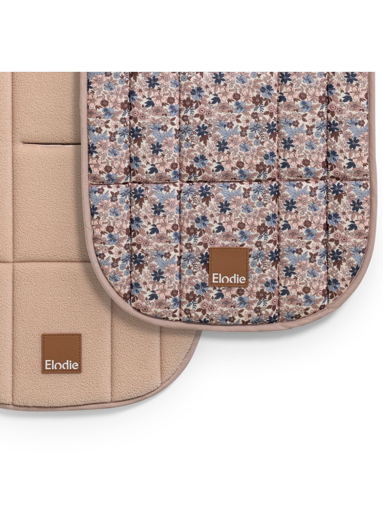 STROLLER PAD BLUE GARDEN
