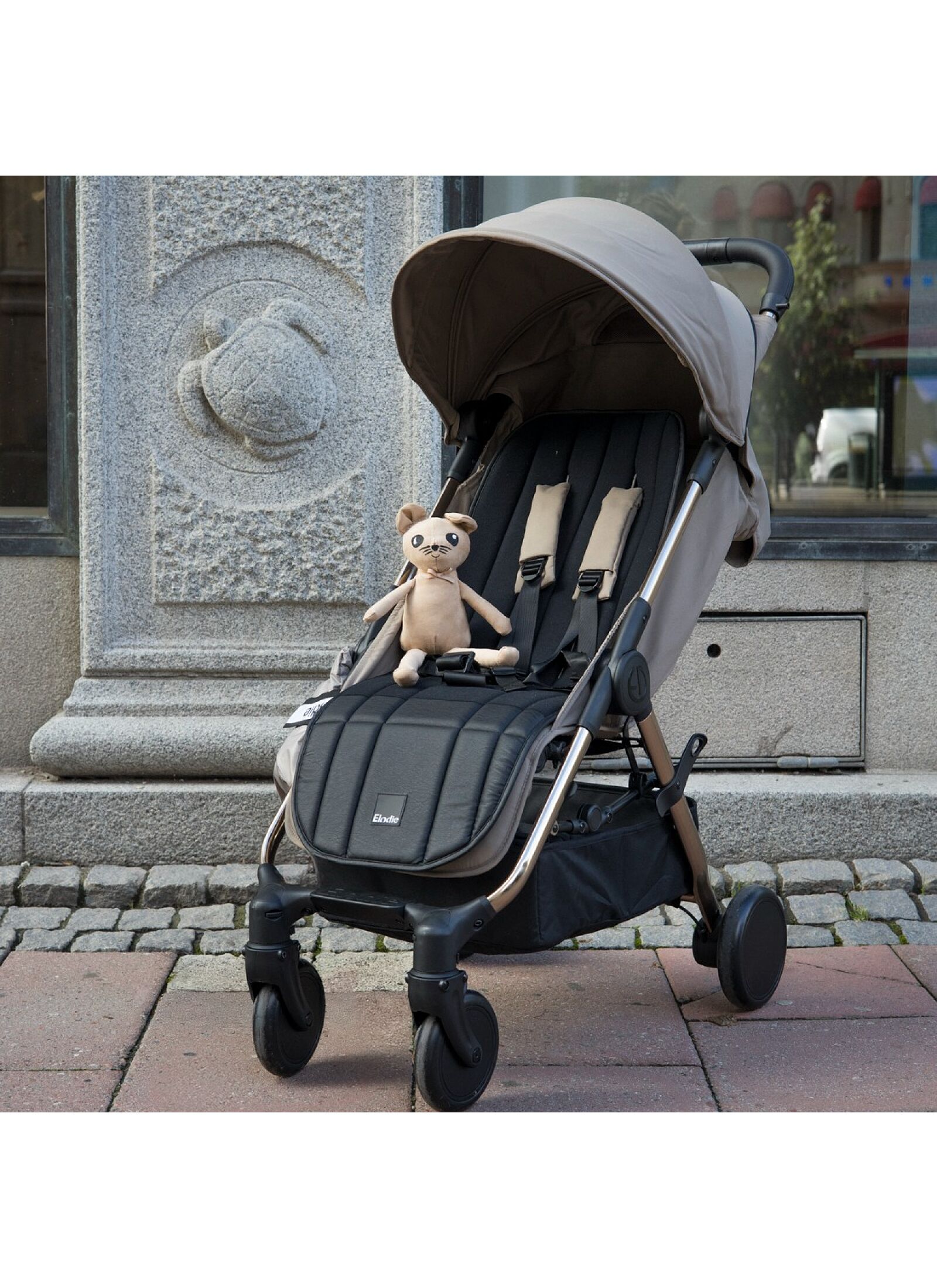 STROLLER PAD UNIVERSAL AVIATOR BLACK