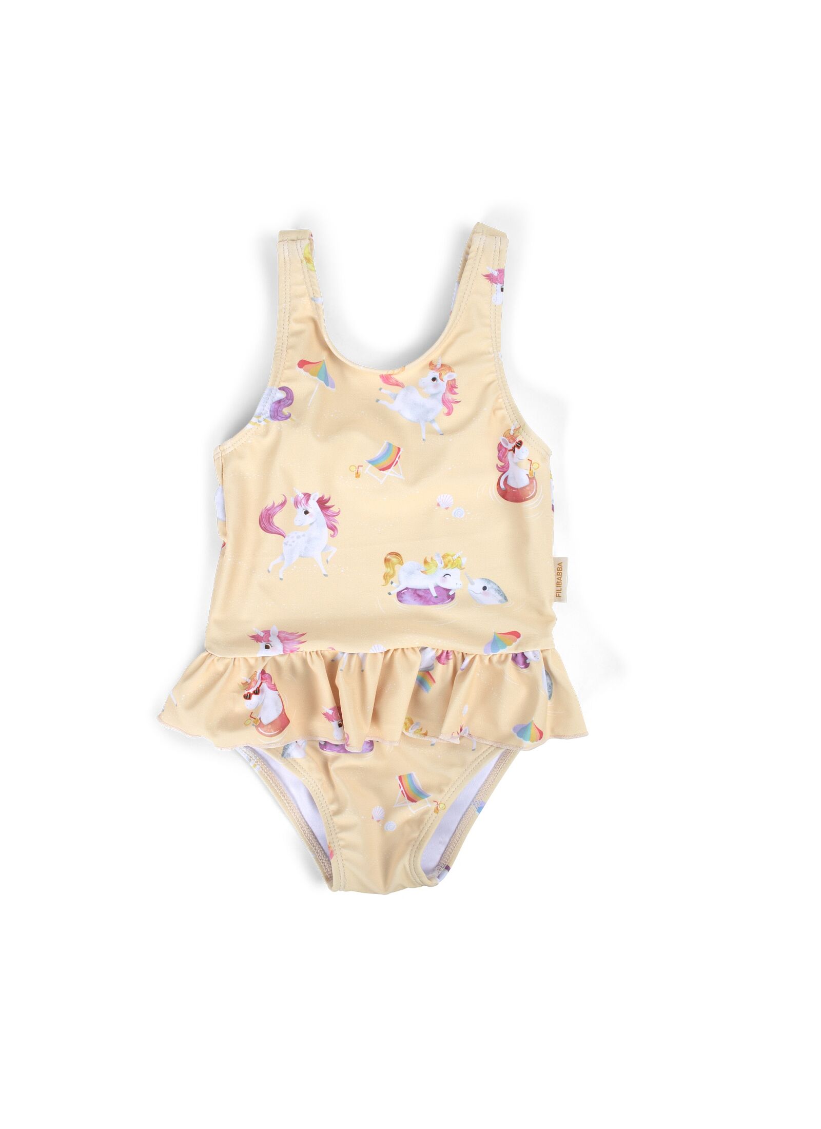 LONGSLEEVE SWIMSUIT (3-4Y) UNICORN SHORES