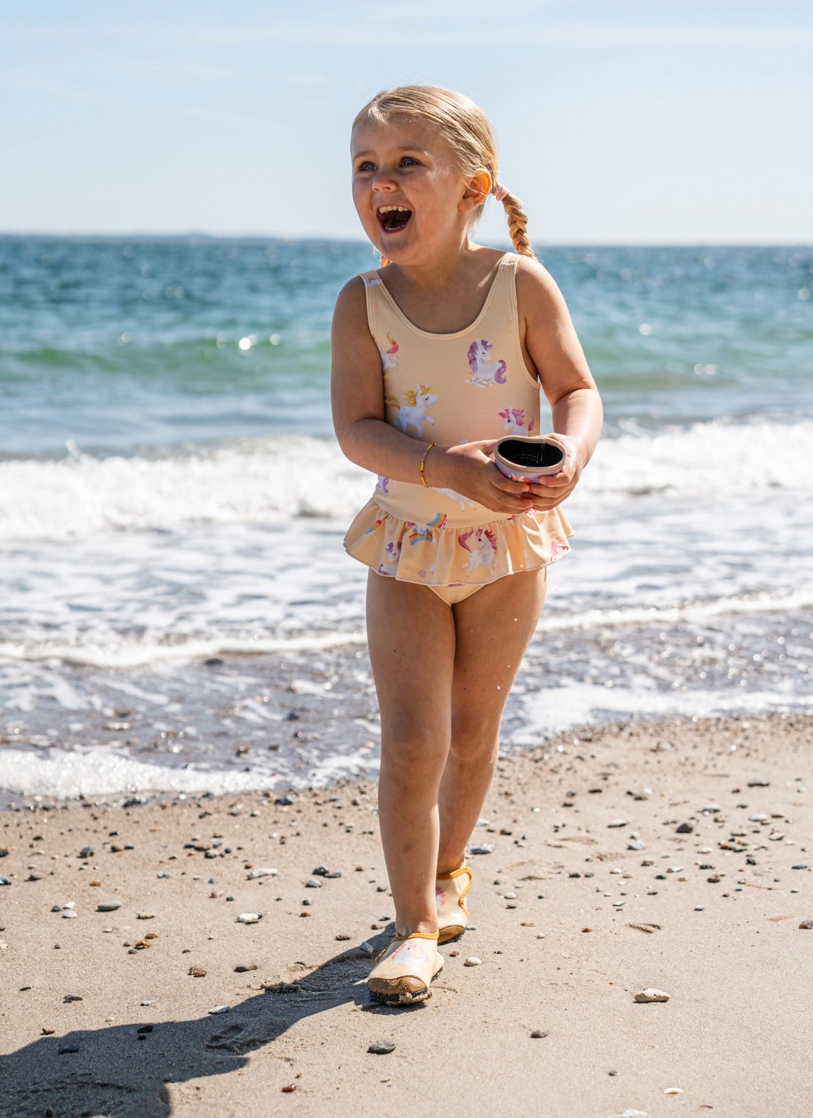 LONGSLEEVE SWIMSUIT (3-4Y) UNICORN SHORES