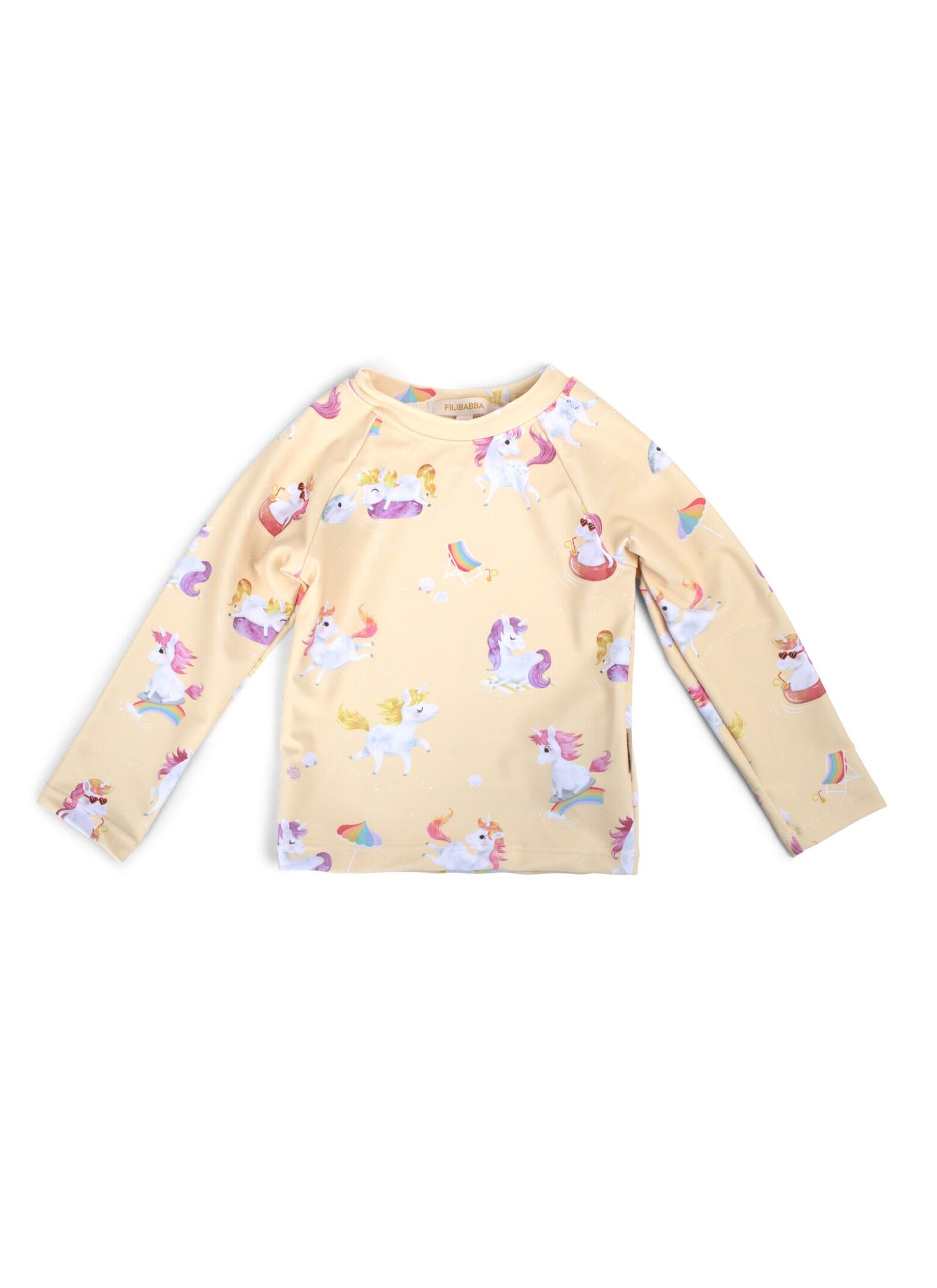 SWIM T-SHIRT WITH LONG SLEEVE (3-4Y) UNICORN SHORES