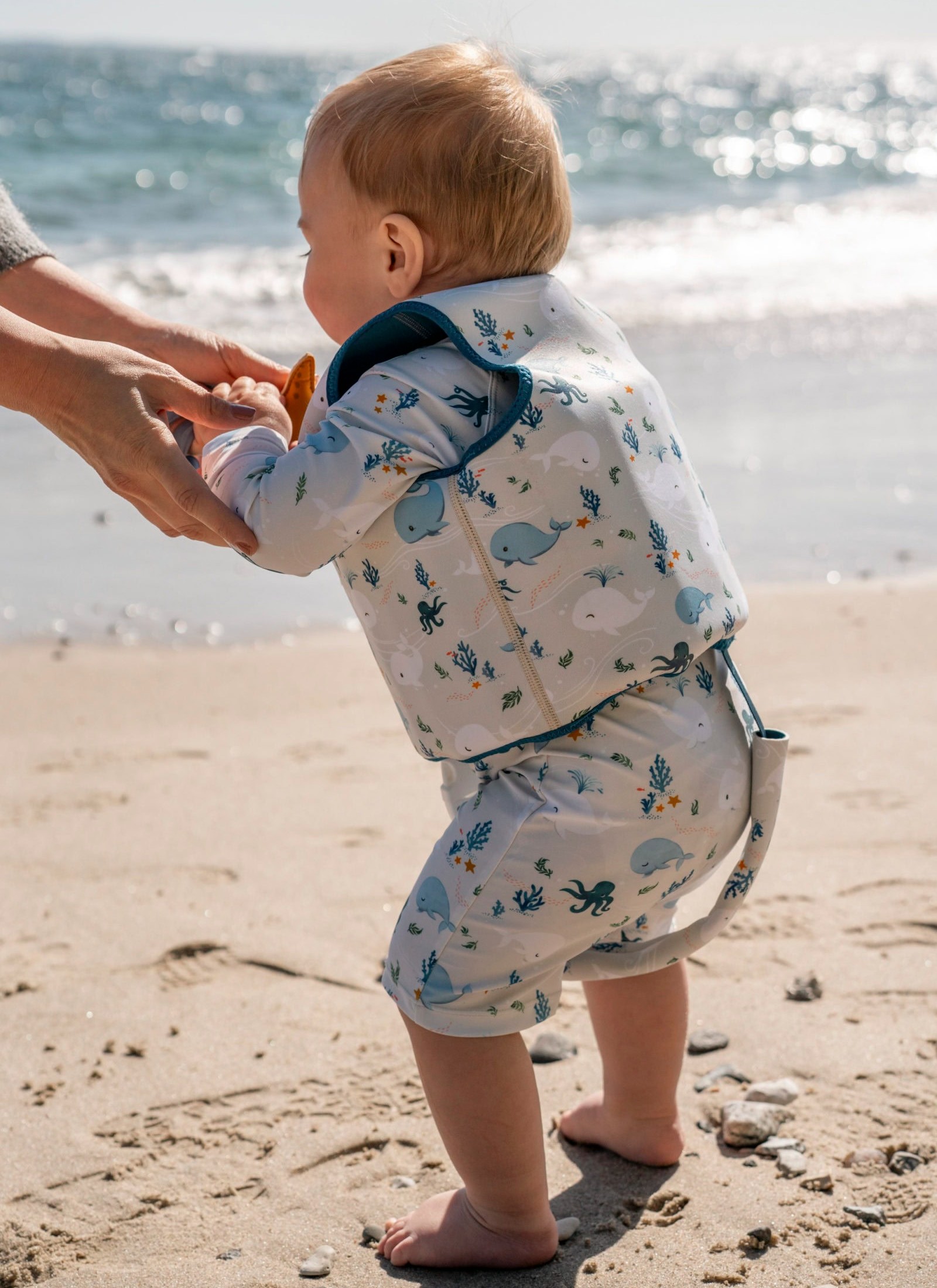 SWIM VEST (1-2Y) CHRISTIAN'S WHALE TALES