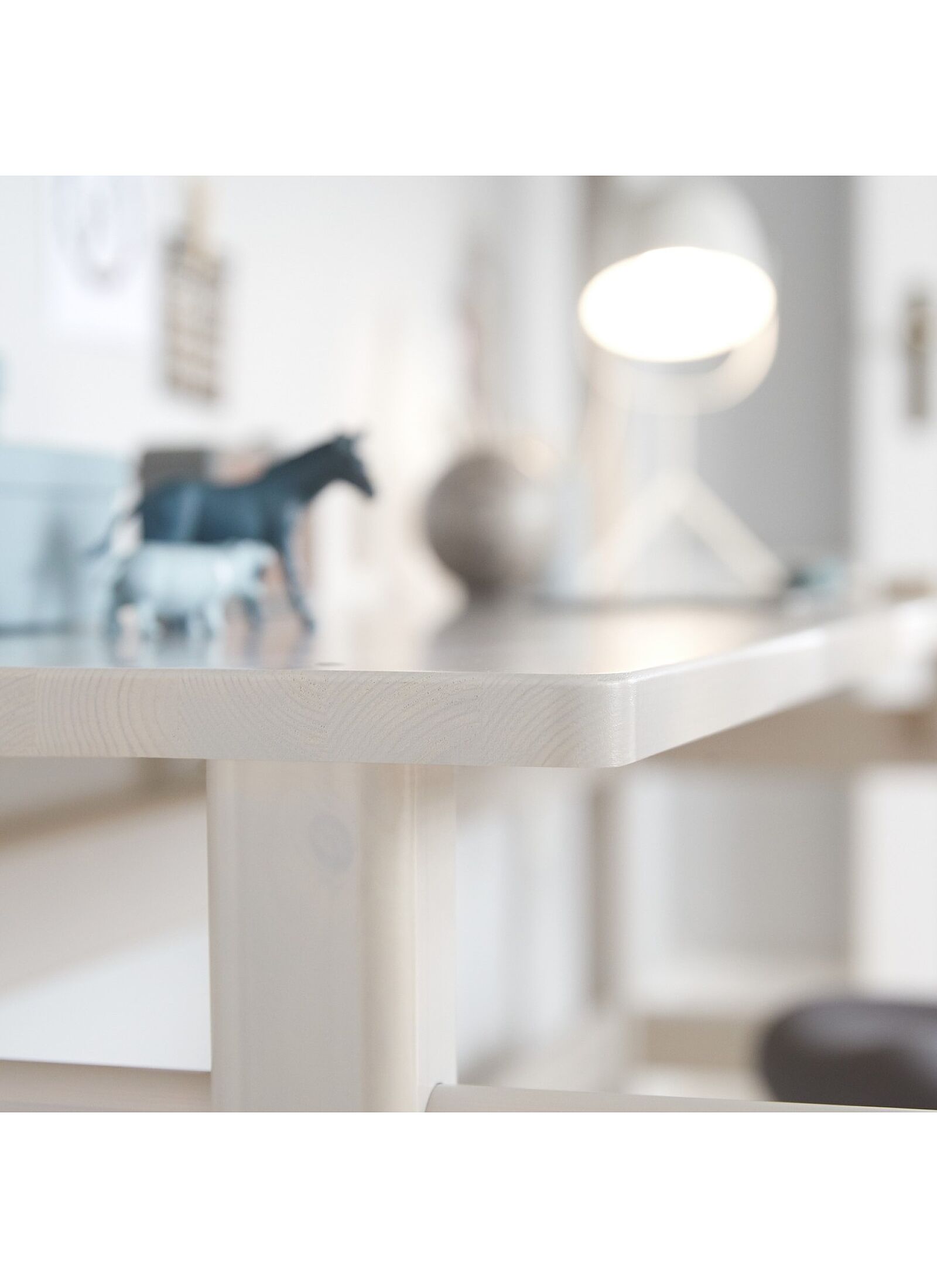 HIGH SINGLE BED CLASSIC WHITE WASHED (90X200)