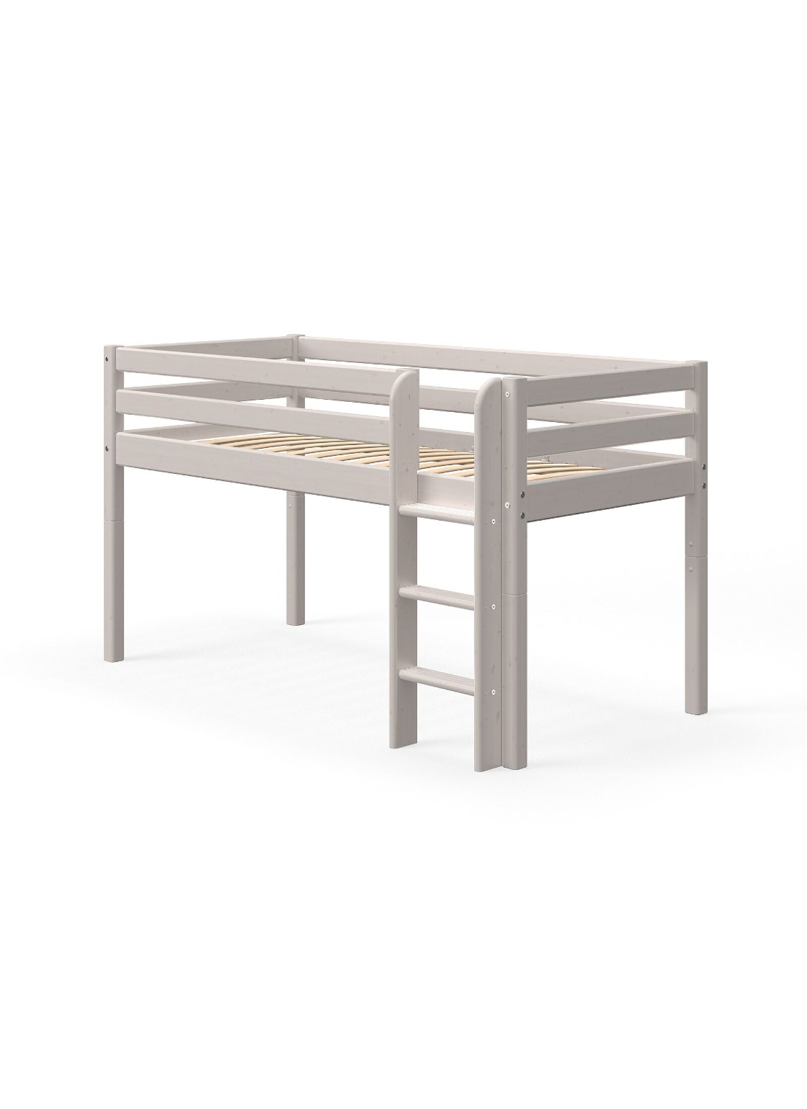 MID-HIGH SINGLE BED CLASSIC GREY WASHED (90X200)