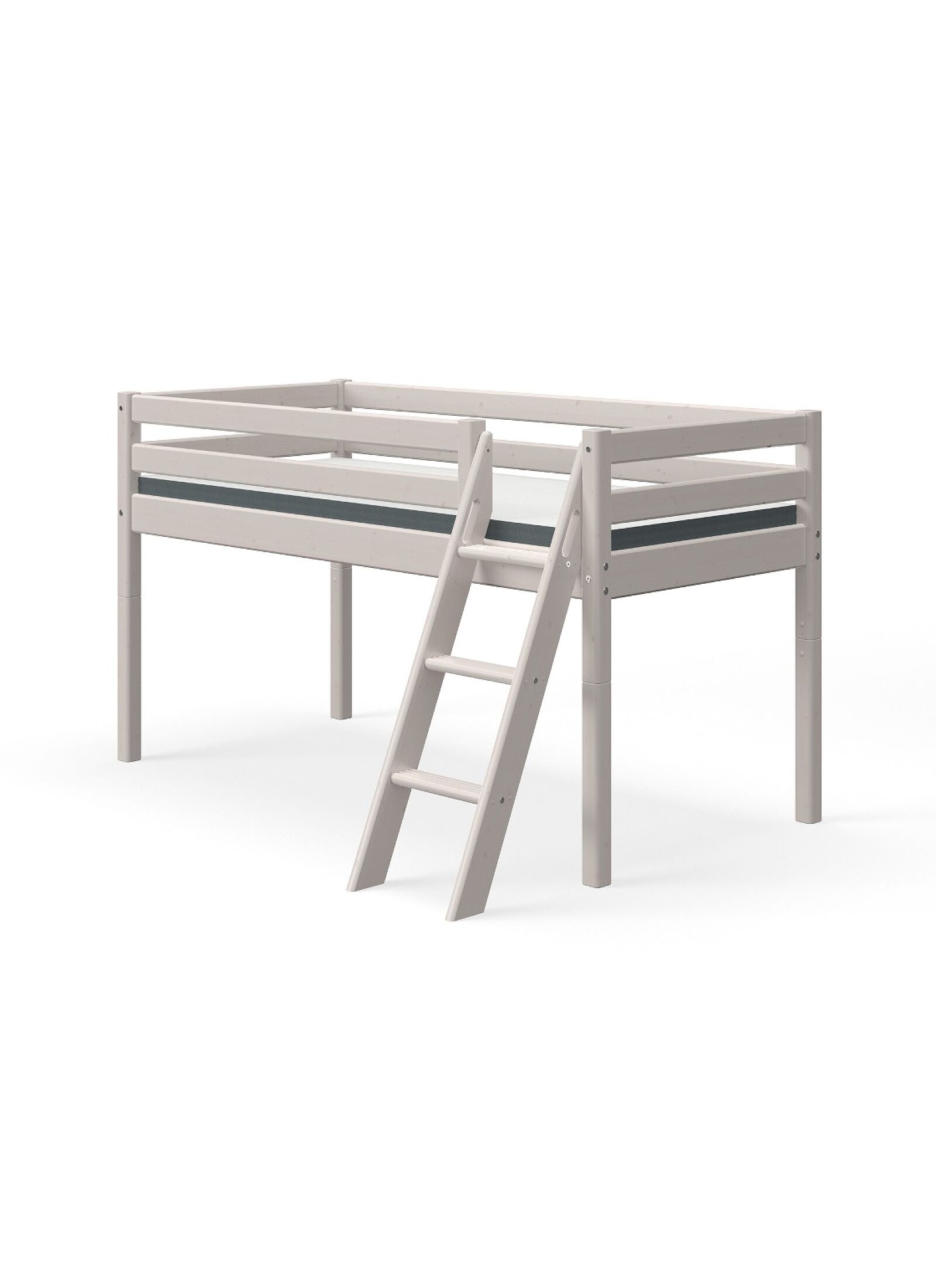 MID-HIGH SINGLE BED CLASSIC GREY WASHED (90X200)