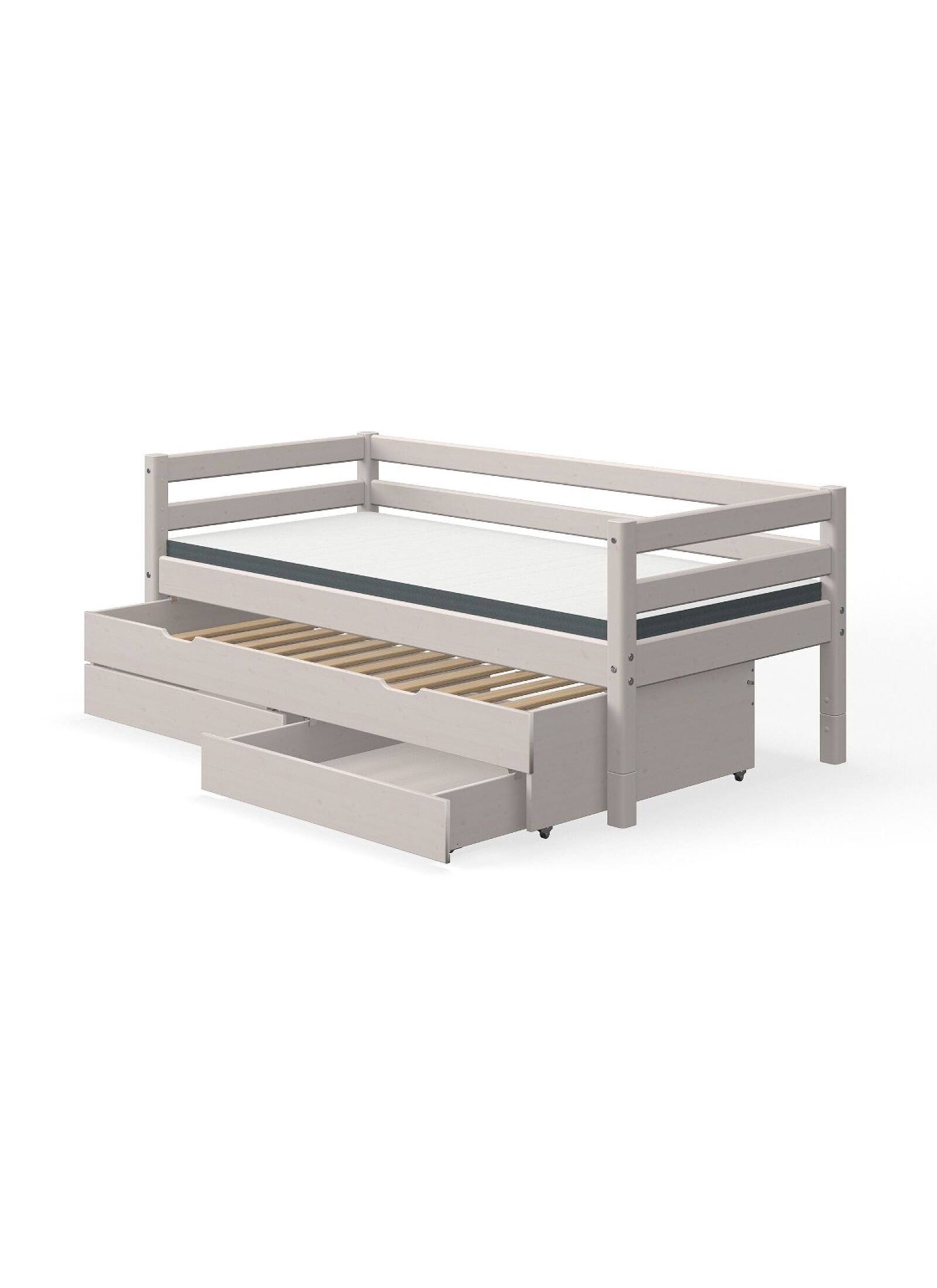 SINGLE BED CLASSIC GREY WASHED (90X200)