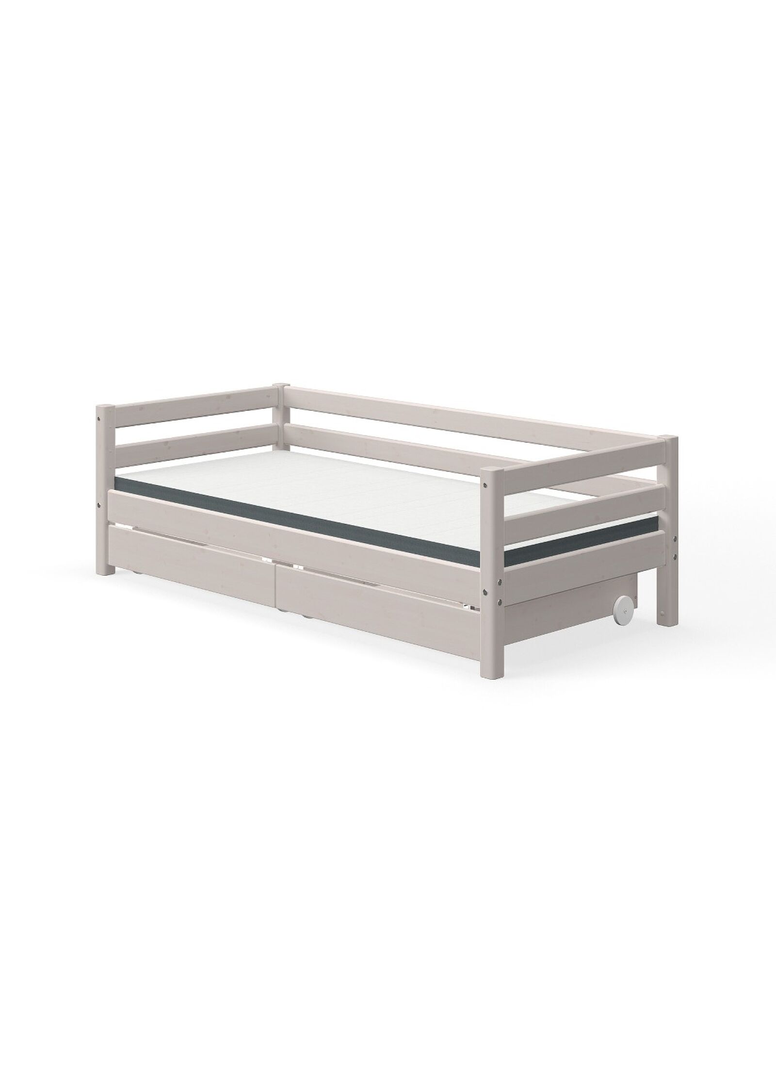 SINGLE BED CLASSIC GREY WASHED (90X200)