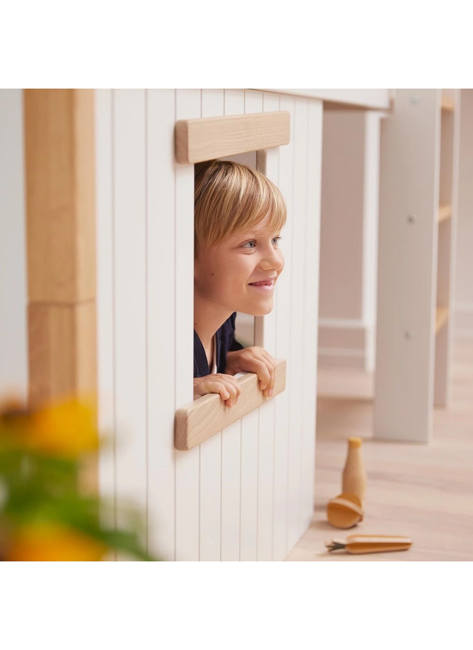 MID-HIGH SINGLE BED NOR WHITE (90X200)