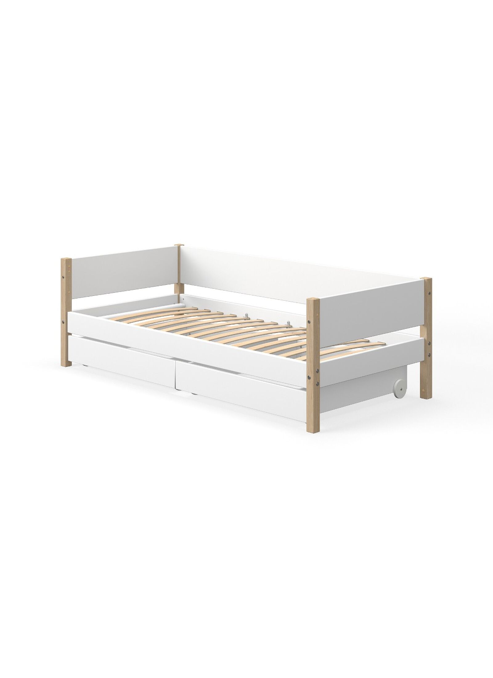 SINGLE BED NOR WHITE (90X200)