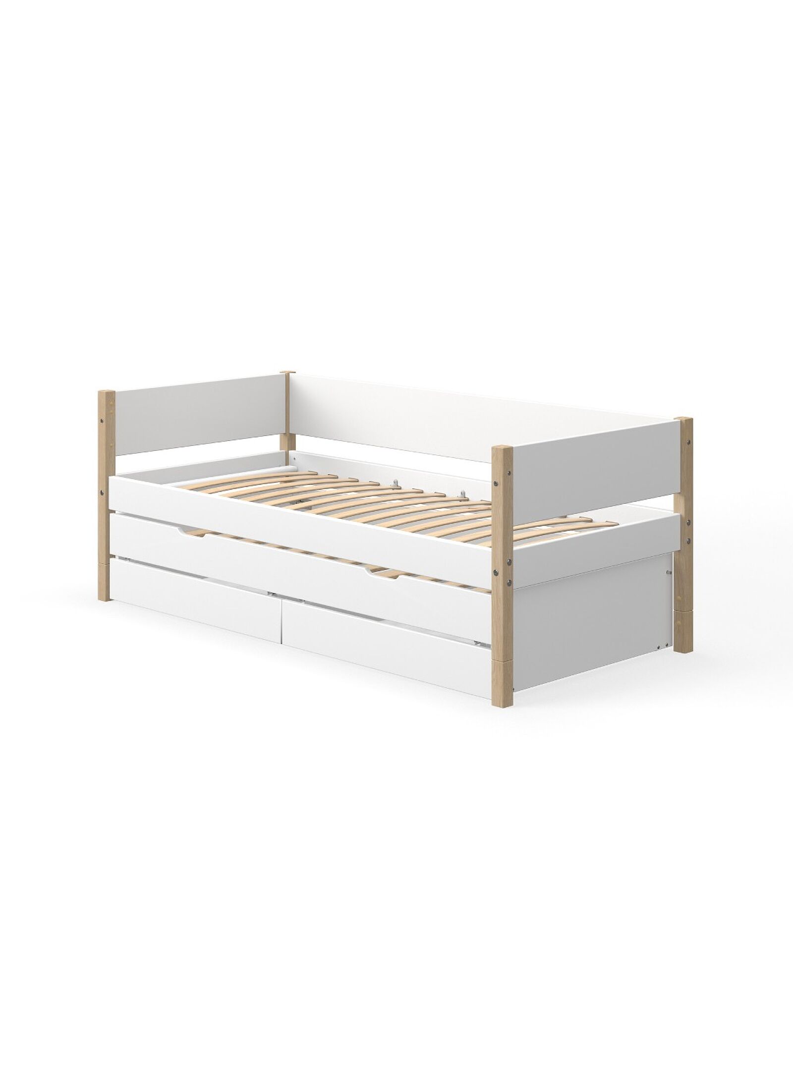 SINGLE BED NOR WHITE (90X200)