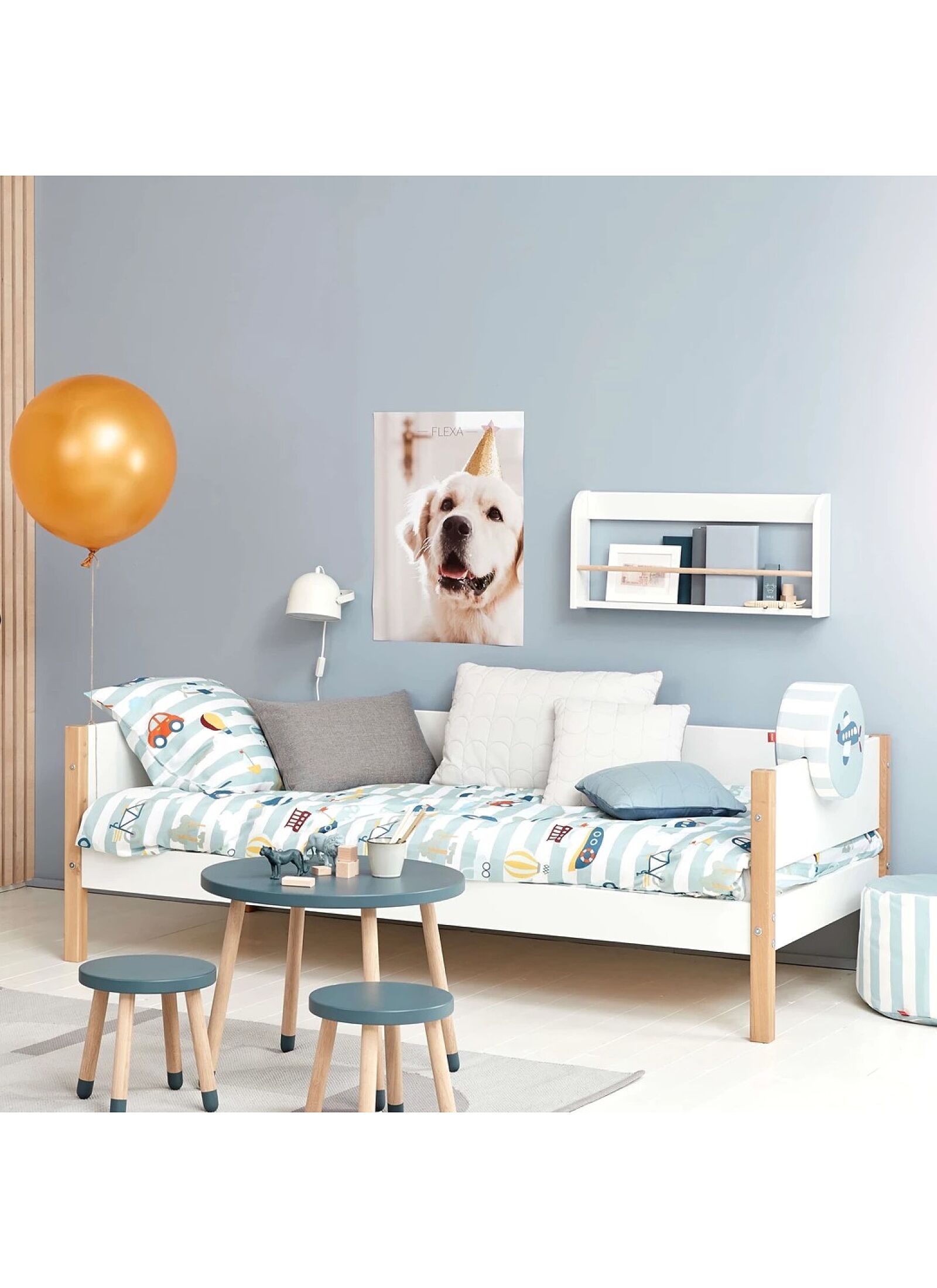 SINGLE BED NOR WHITE (90X200)