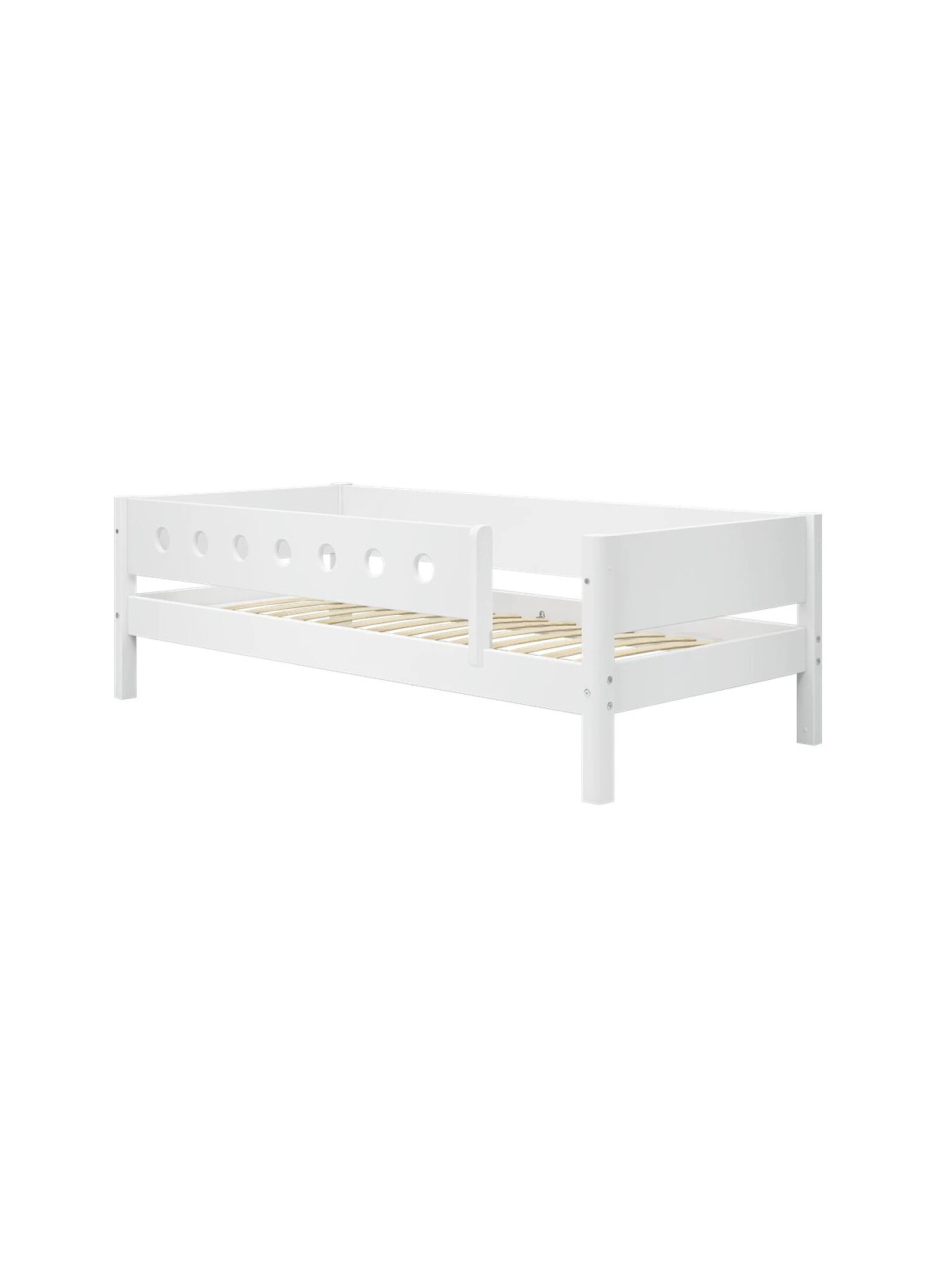 SINGLE BED WHITE (90X200)