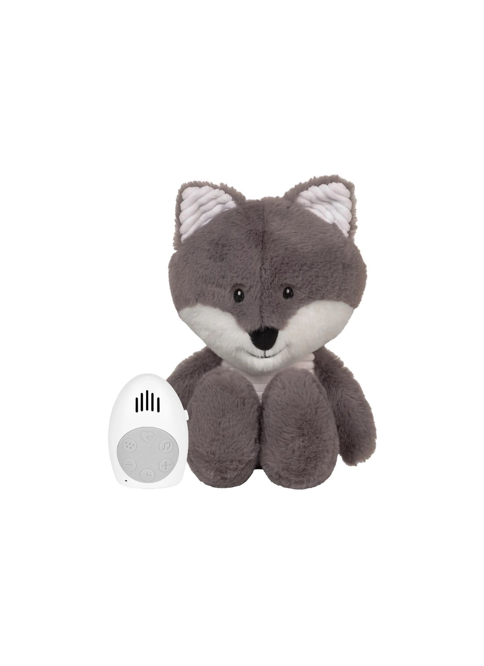 BABY COMFORTER ROBIN GREY