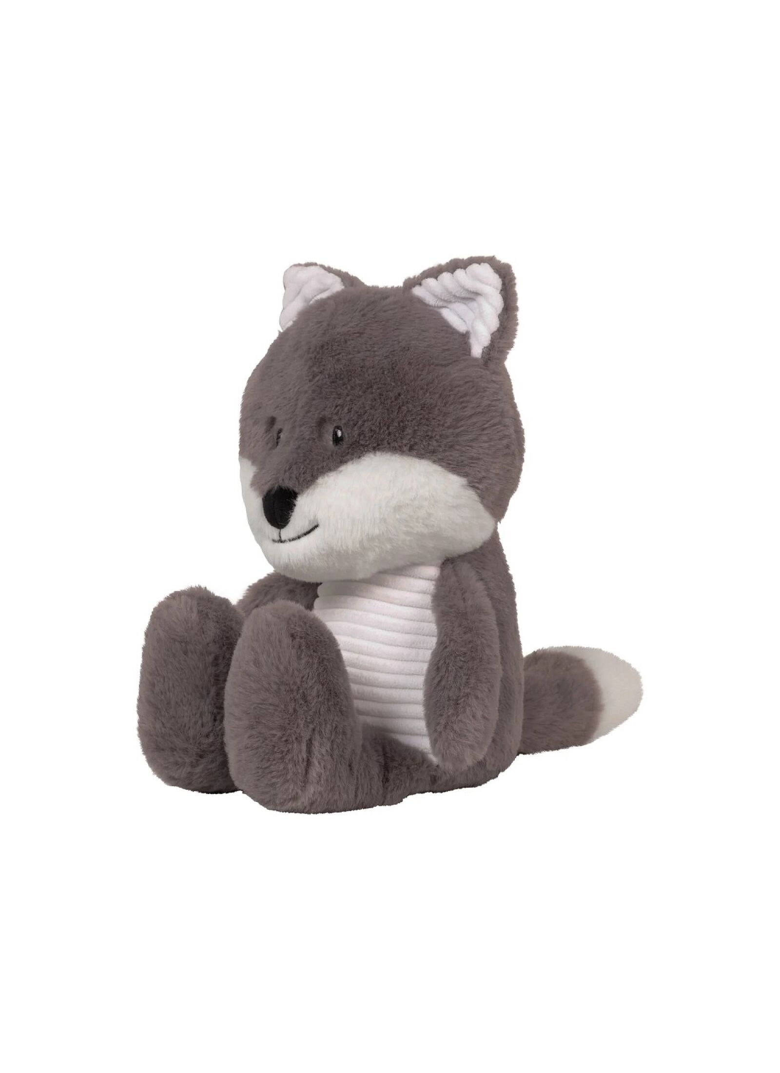 BABY COMFORTER ROBIN GREY