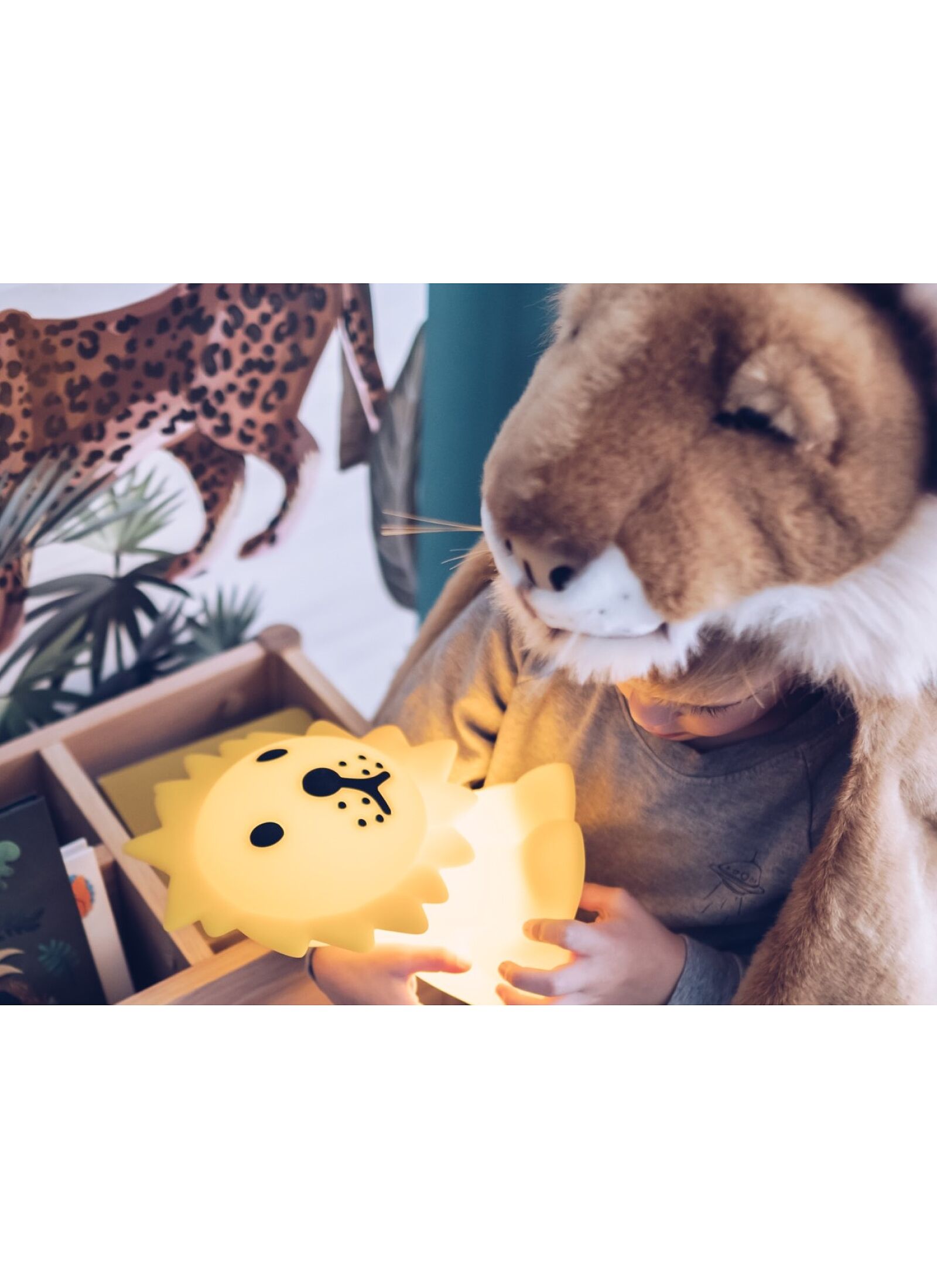 LED LIGHT LION FIRST