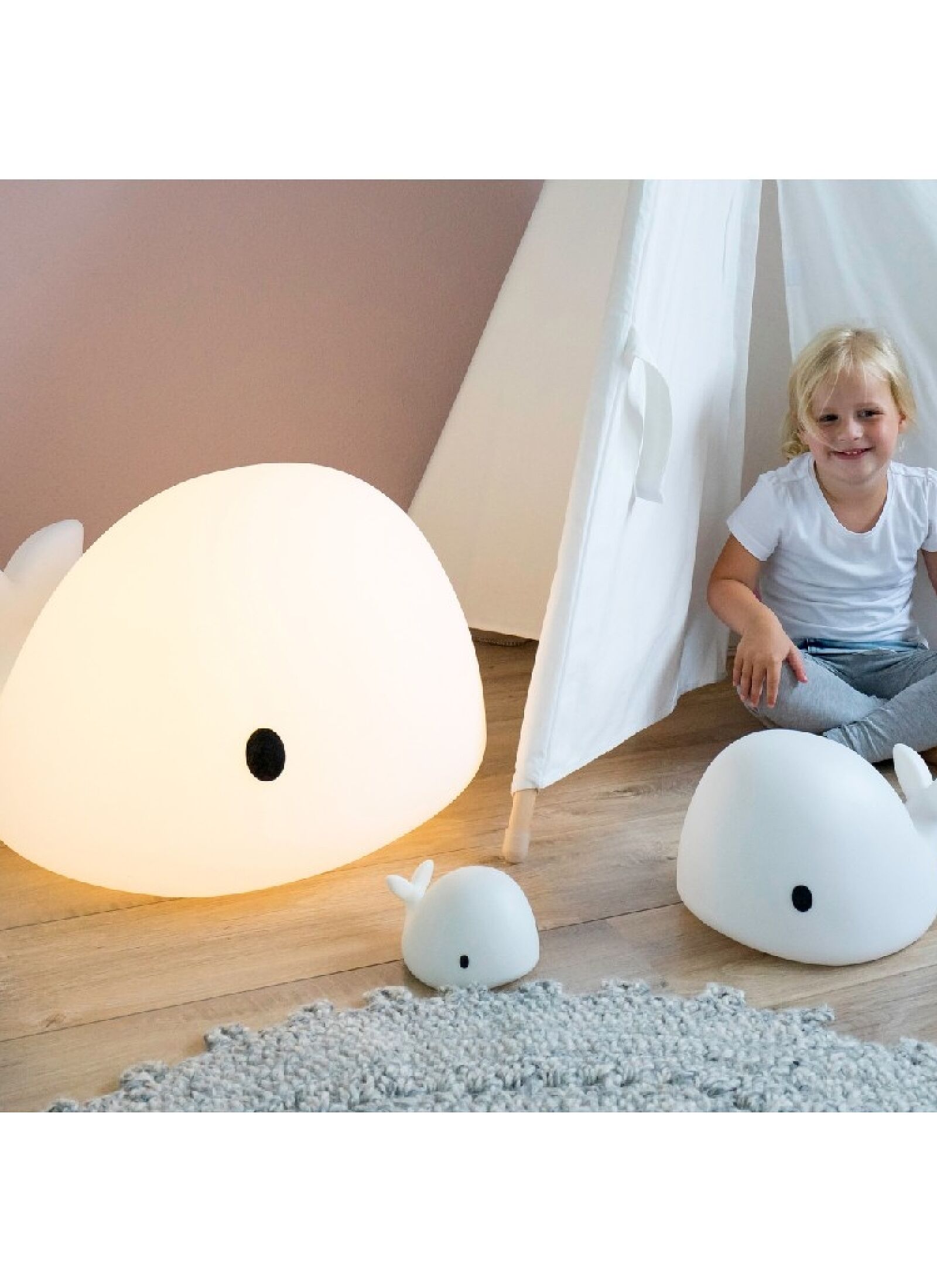 LED LIGHT MOBY BLUE (17CM)