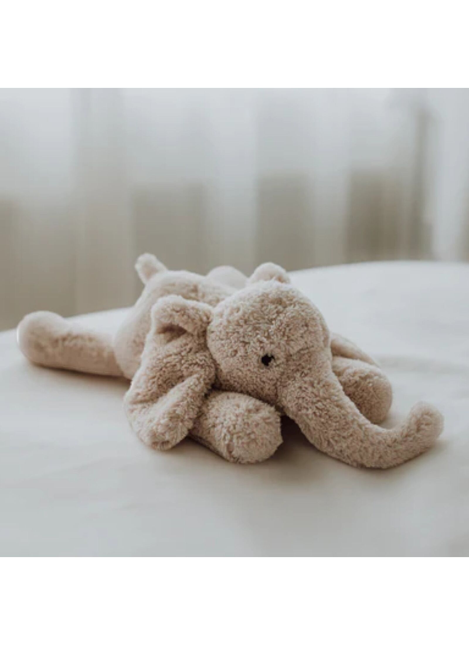 BABY COMFORTER GEORGE NATURAL PINK