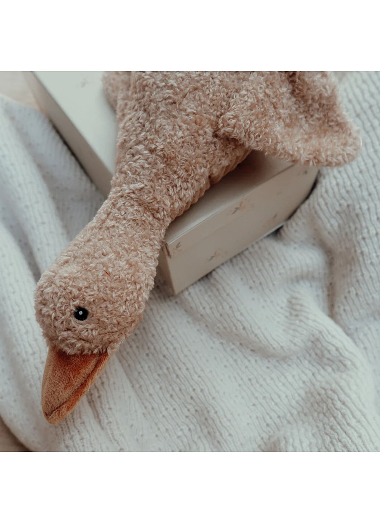 BABY COMFORTER LIVA BROWN