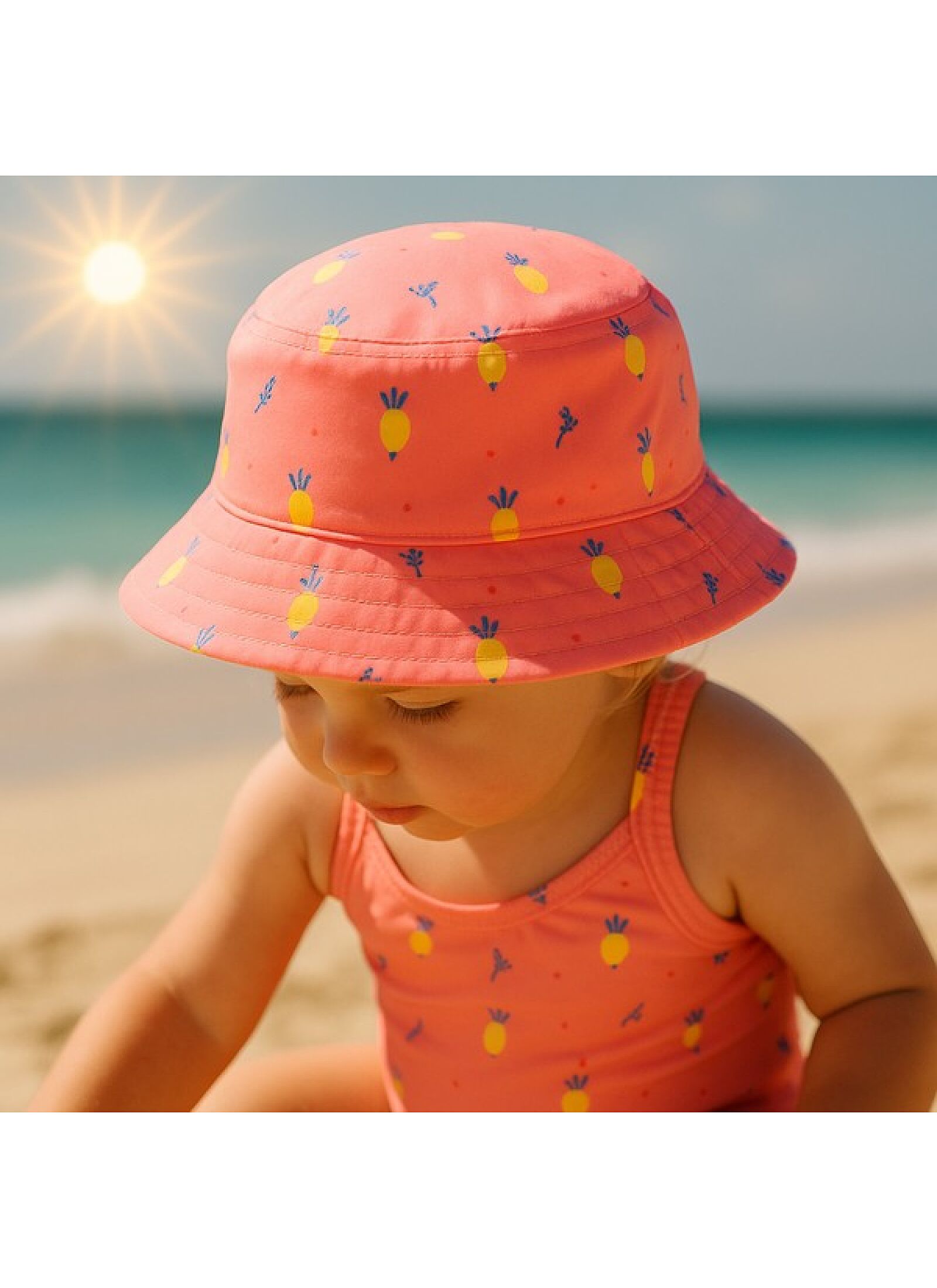 REVERSIBLE HAT SUMMER FRUIT