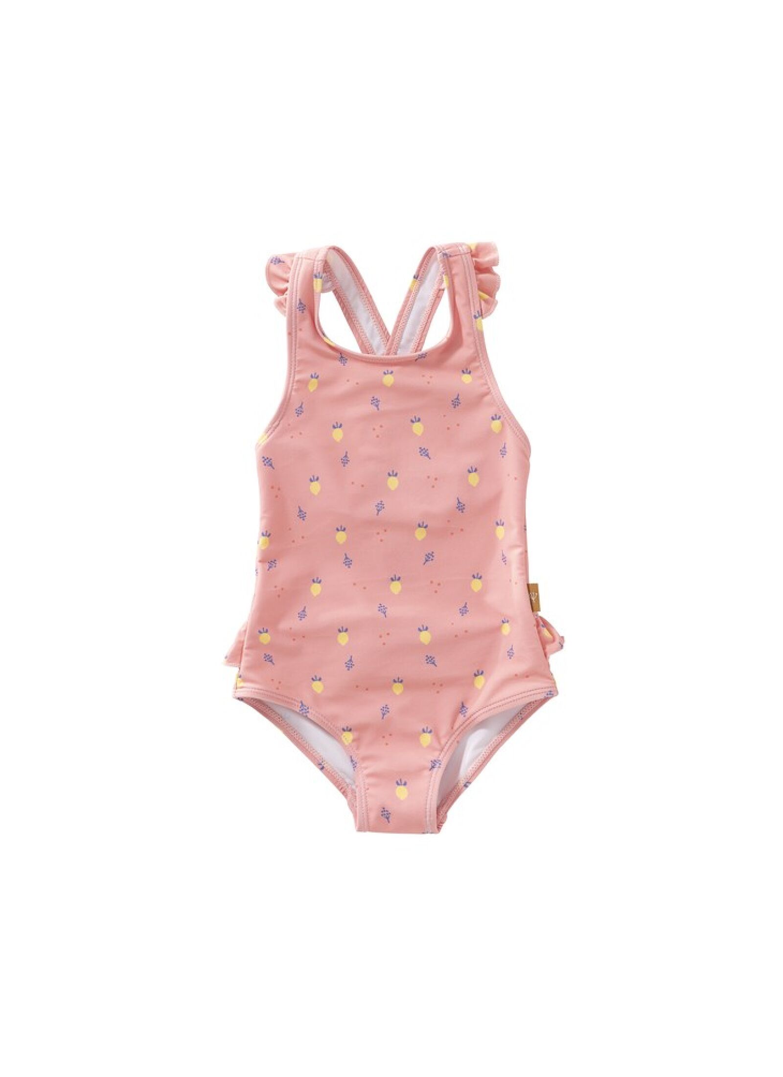 BATHSUIT WITH RUFFLE SUMMER FRUIT
