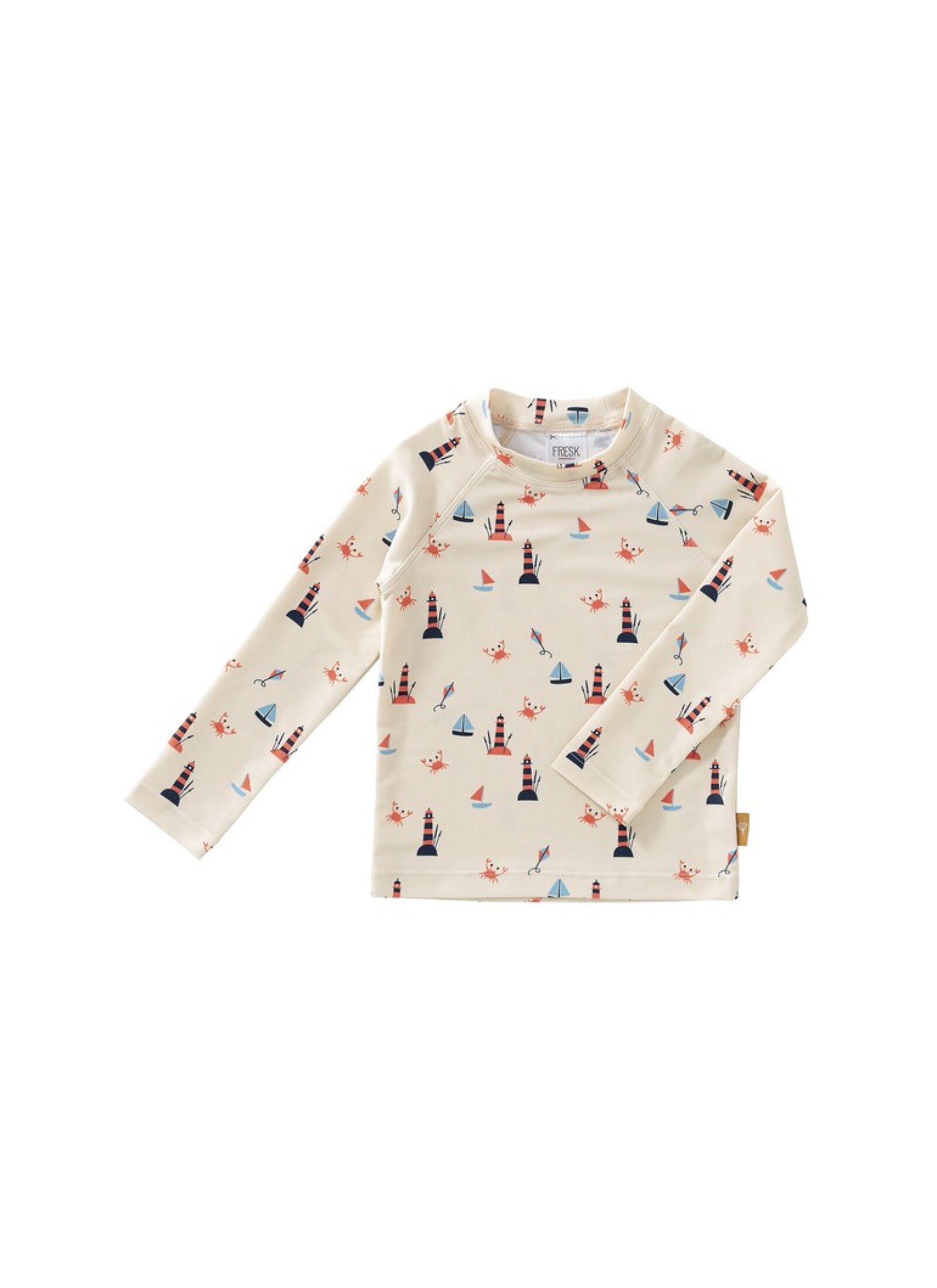 SWIM T-SHIRT WITH LONG SLEEVE LIGHTHOUSE