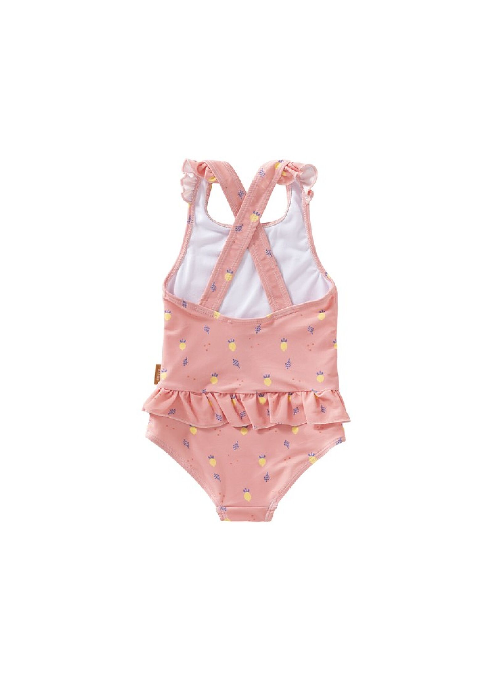 BATHSUIT WITH RUFFLE SUMMER FRUIT