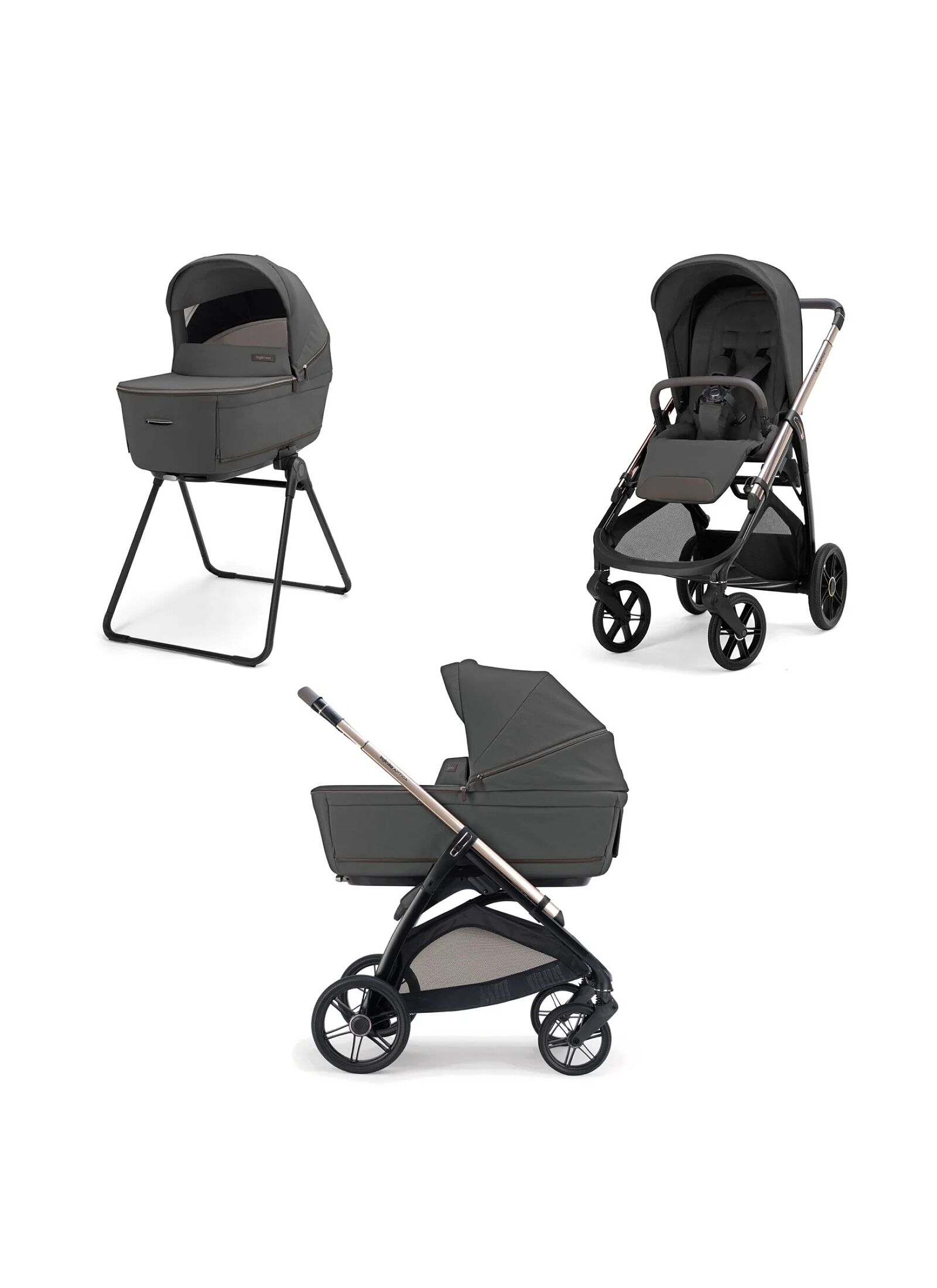 TRANSPORT SYSTEM STROLLER APTICA DUO MARBLE GREY