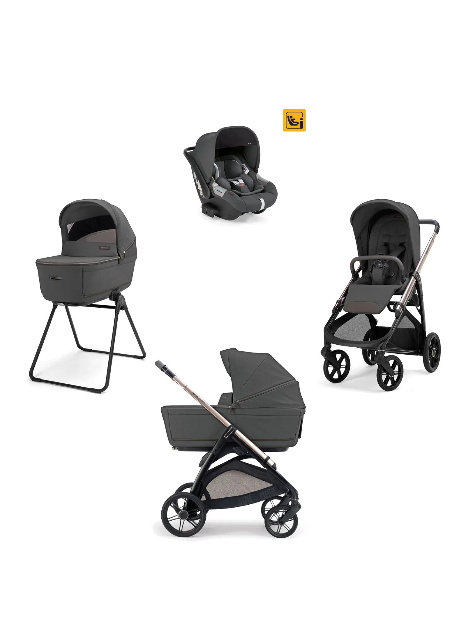 TRANSPORT SYSTEM APTICA QUATTRO MARBLE GREY