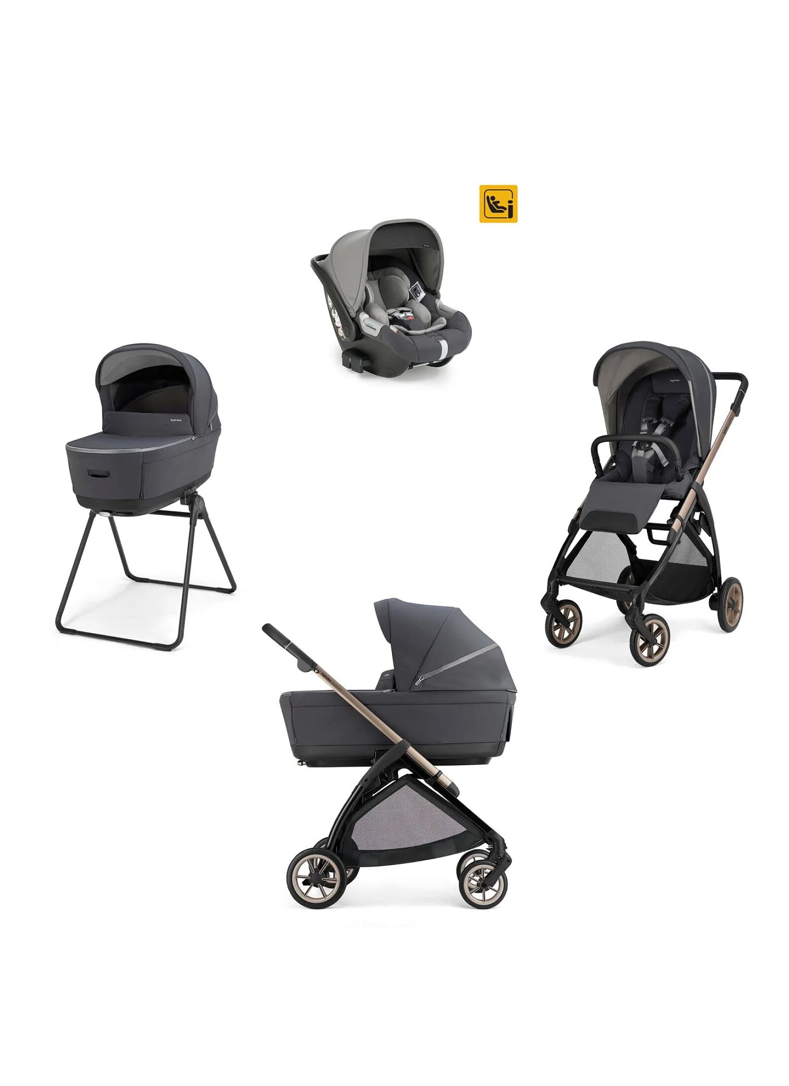 TRANSPORT SYSTEM ELECTA QUATTRO GARAGE GREY