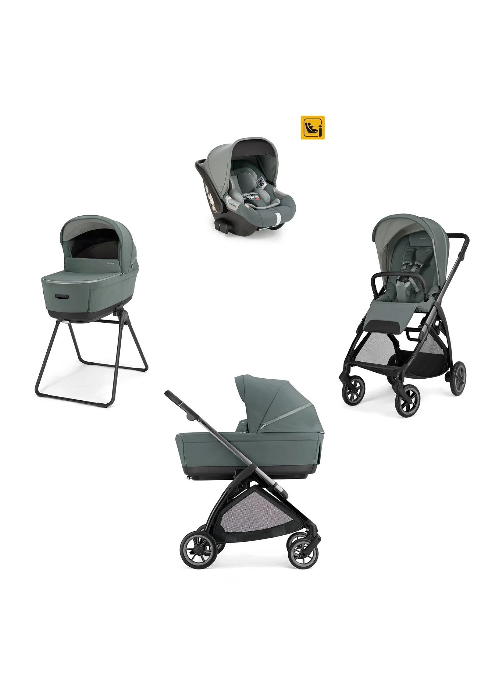 TRANSPORT SYSTEM ELECTA QUATTRO STUDIO GREY