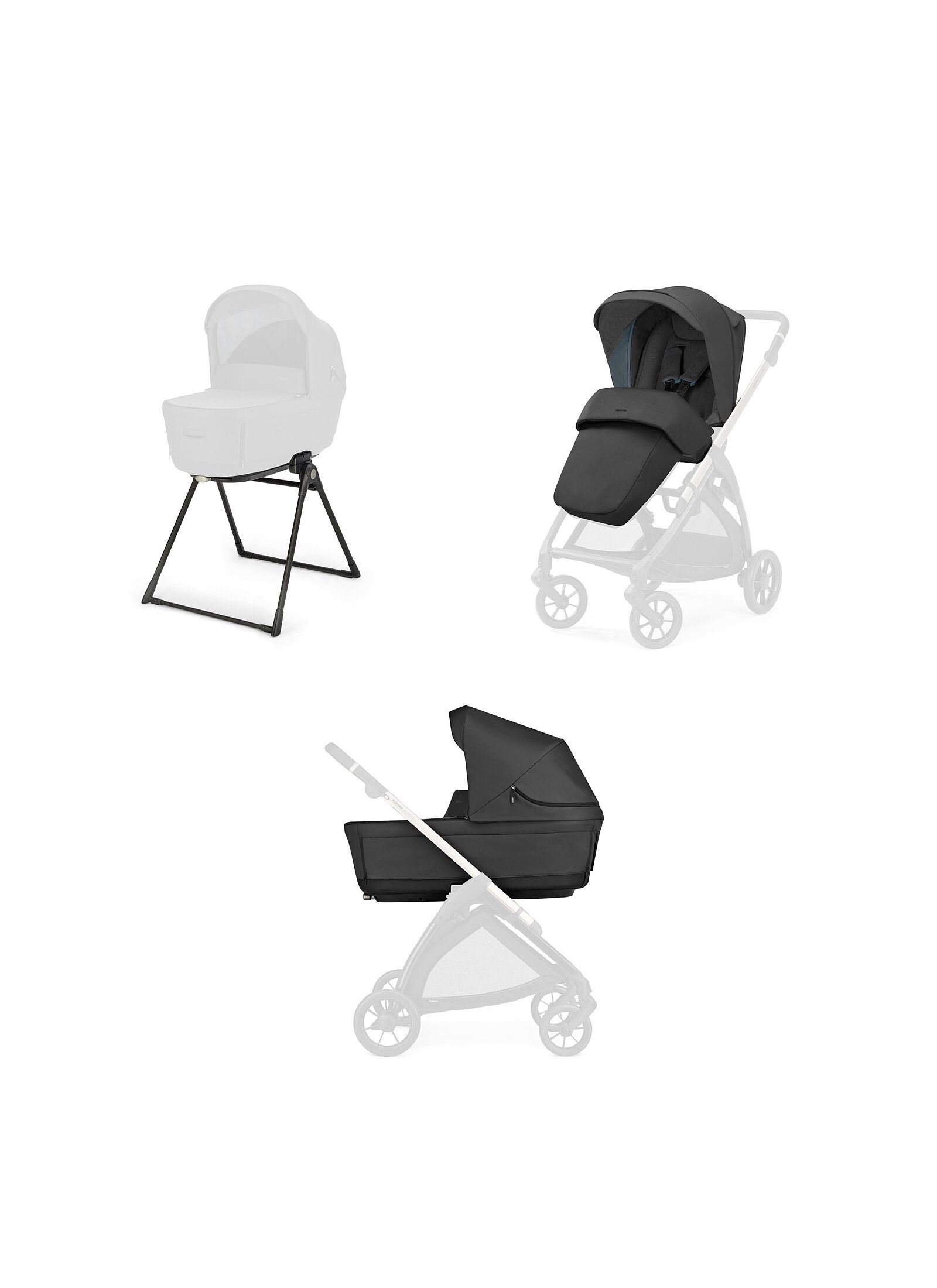 TRANSPORT SYSTEM ELECTA DUO UPPER BLACK