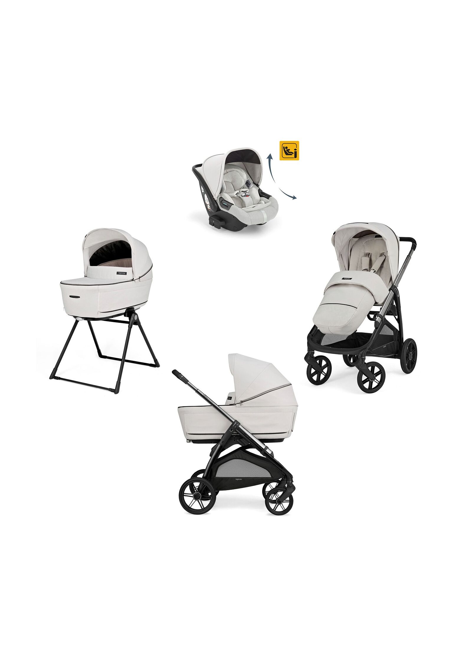 TRANSPORT SYSTEM APTICA QUATTRO OPAL IVORY