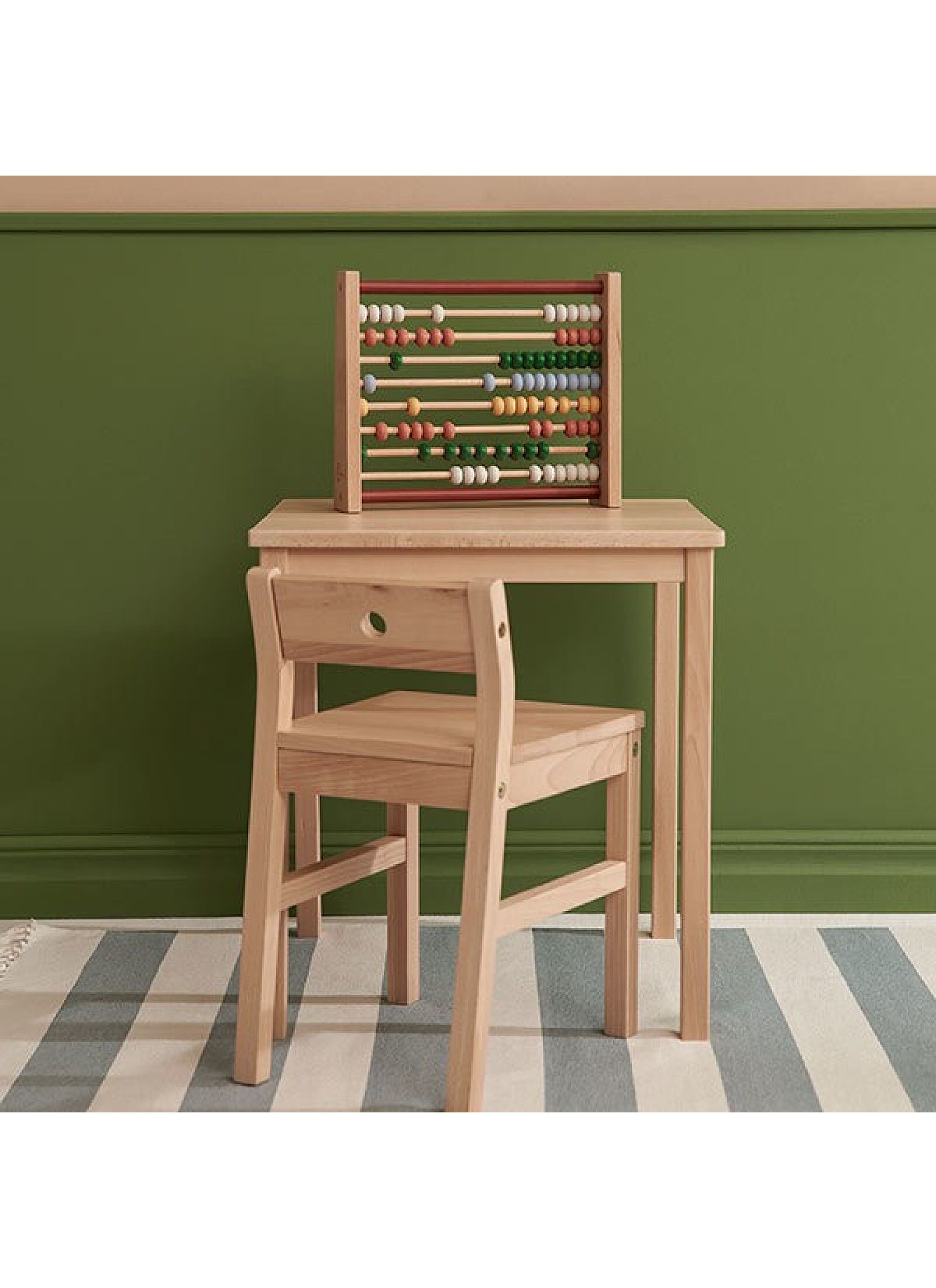 WOODEN ABACUS CARL LARSSON