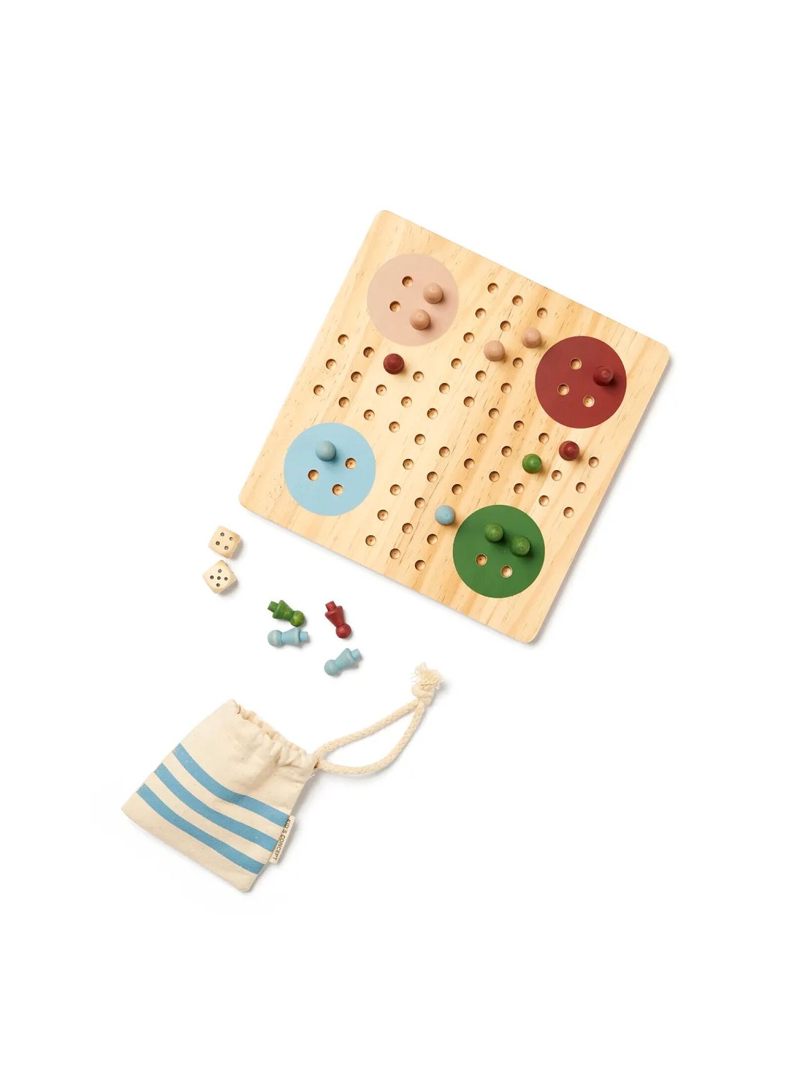 WOODEN LUDO GAME CARL LARSSON