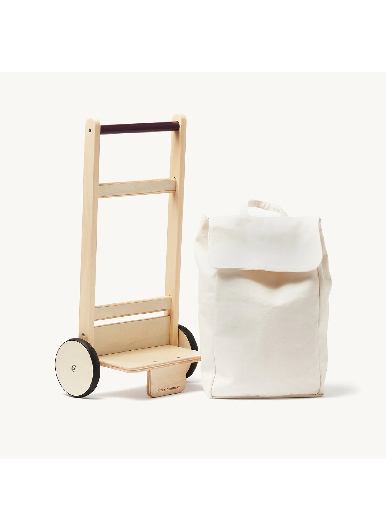 WOODEN TROLLEY