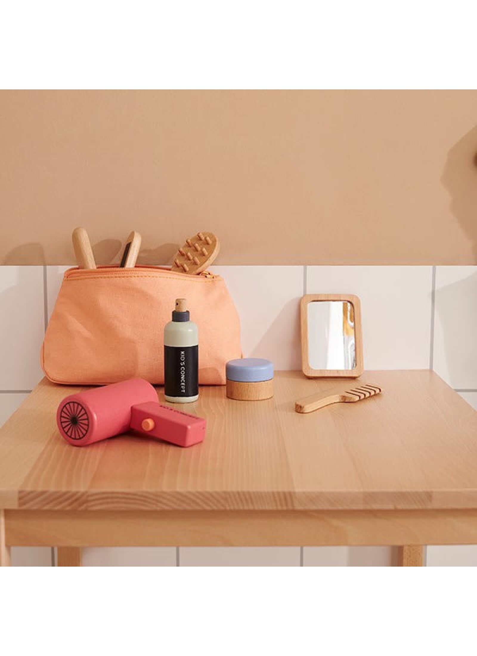 WOODEN HAIR STYLING SET