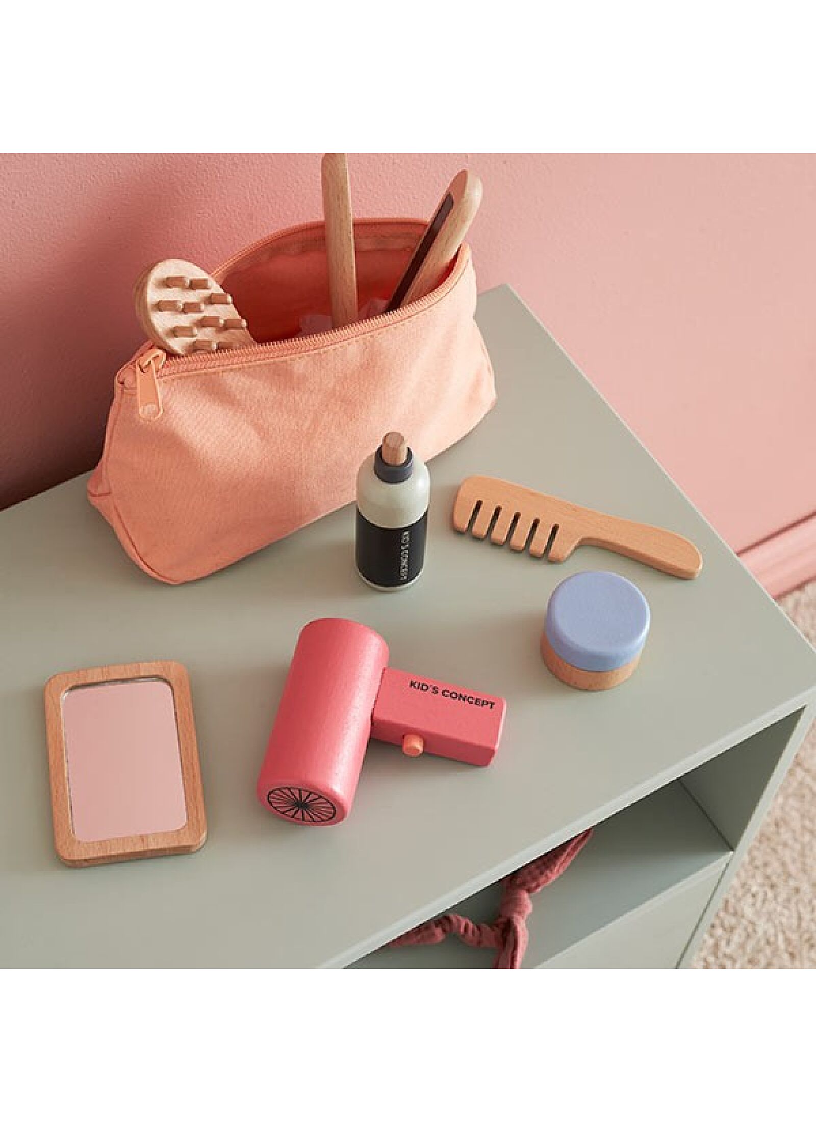 WOODEN HAIR STYLING SET