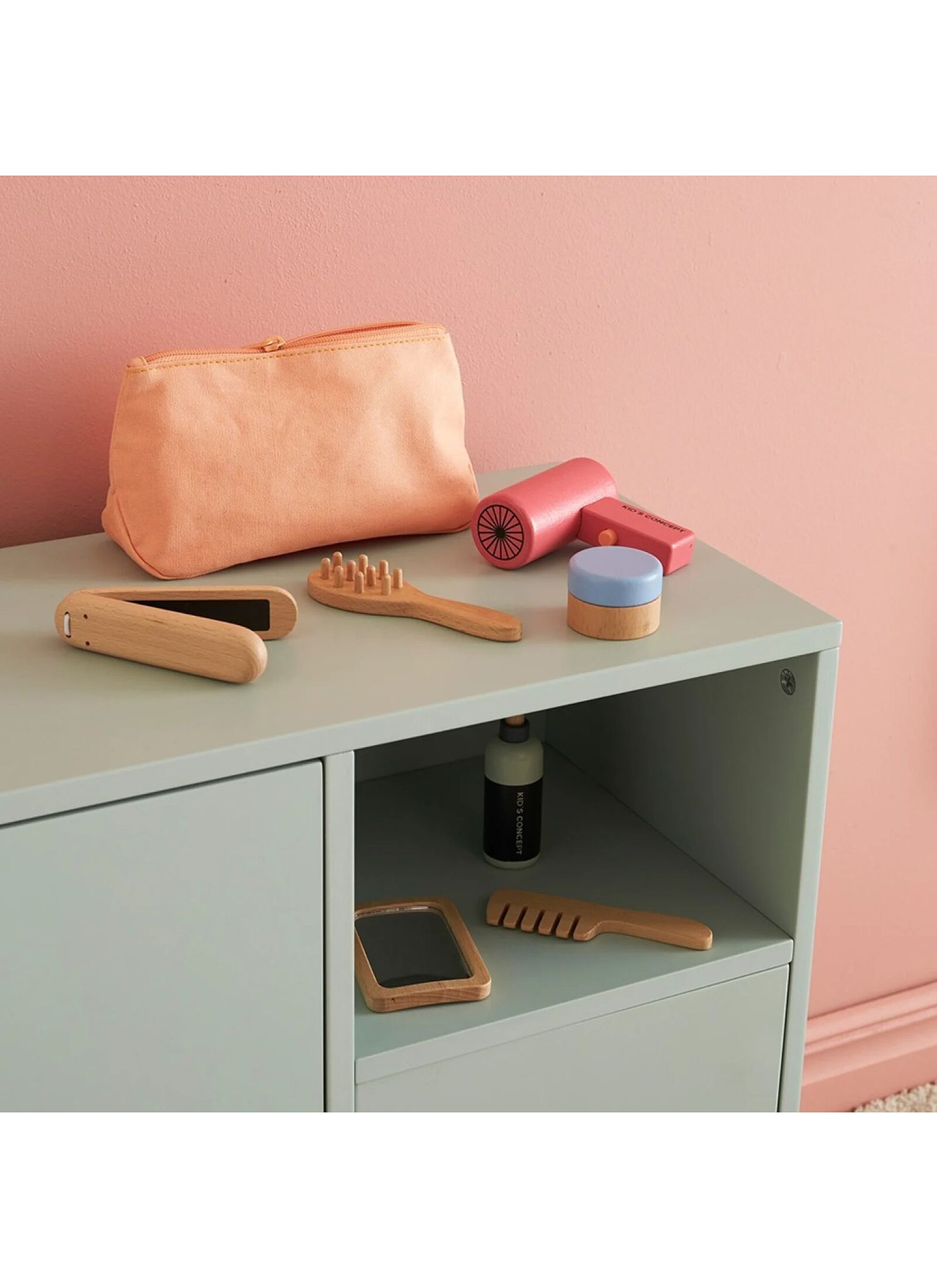 WOODEN HAIR STYLING SET