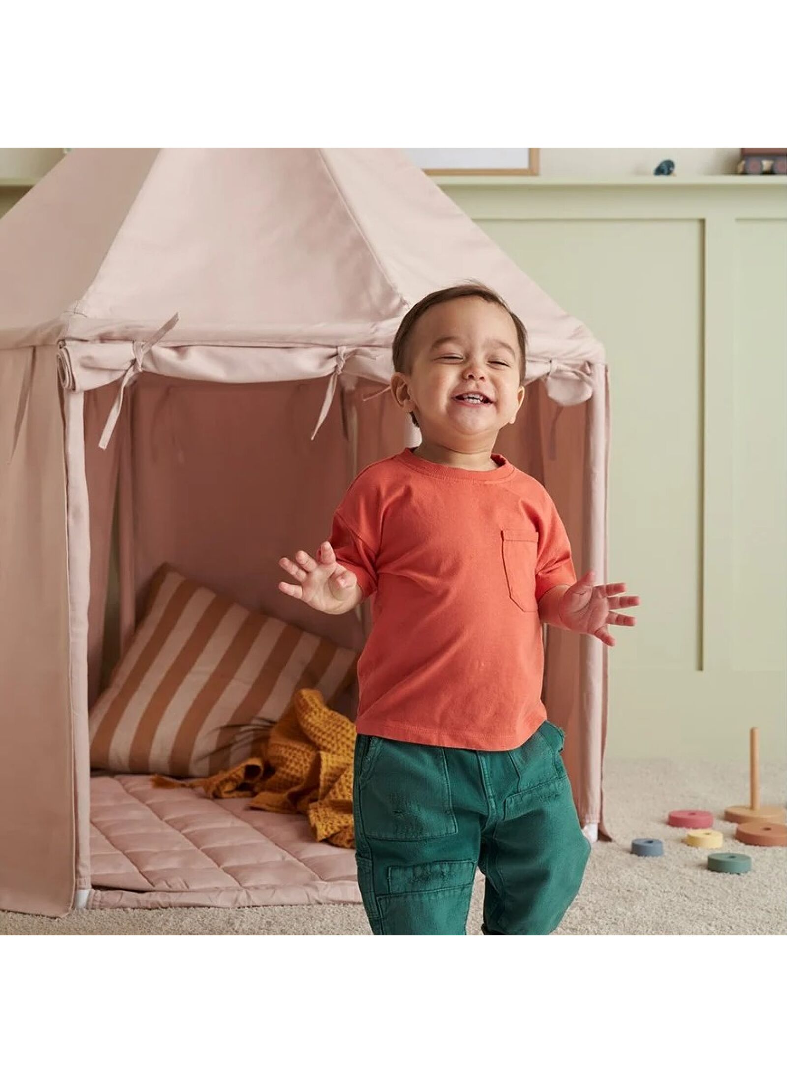MONTESSORI HOUSE PAVILION LIGHT PINK