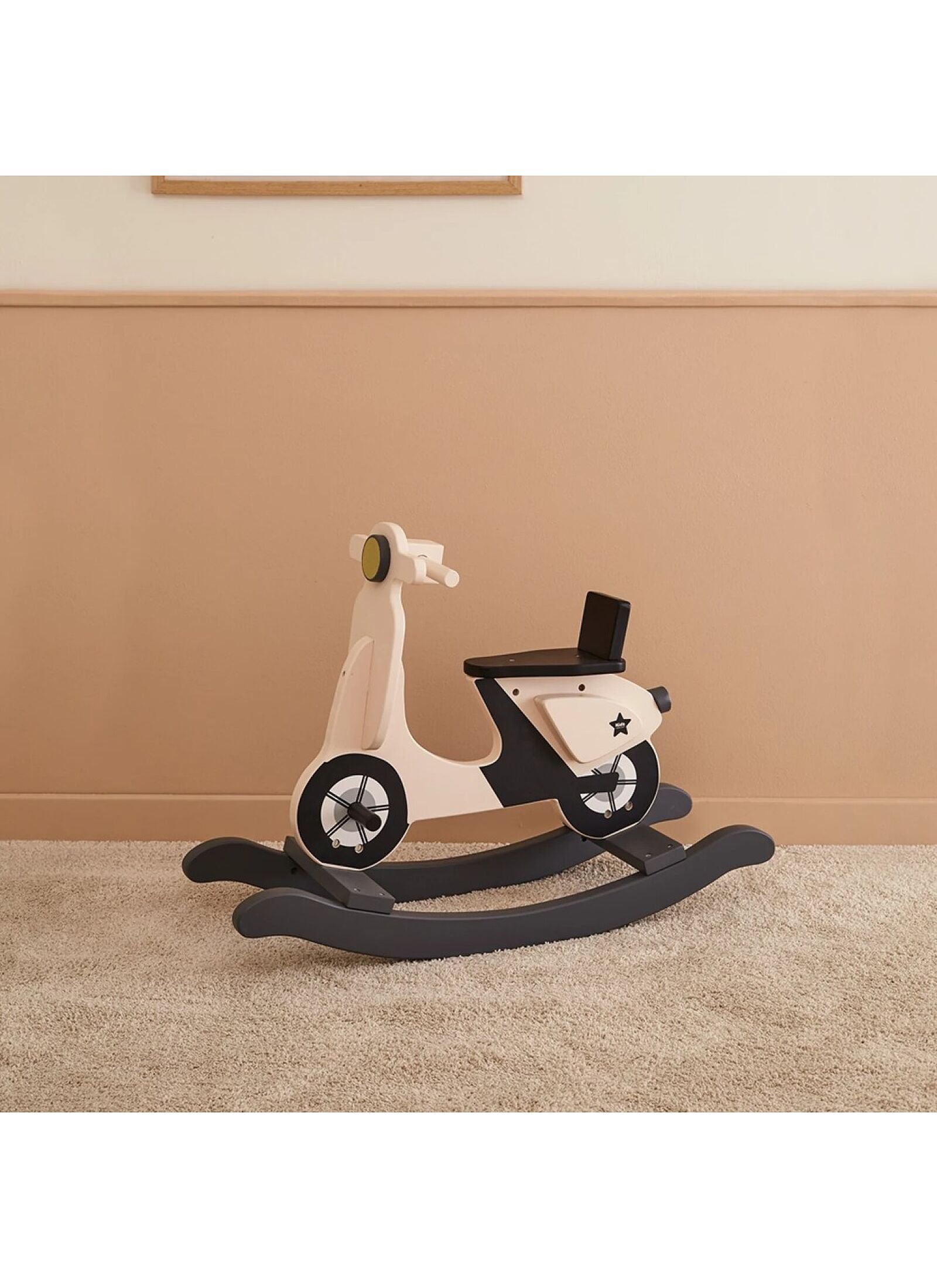 ROCKING SCOOTER LIGHT BEIGE