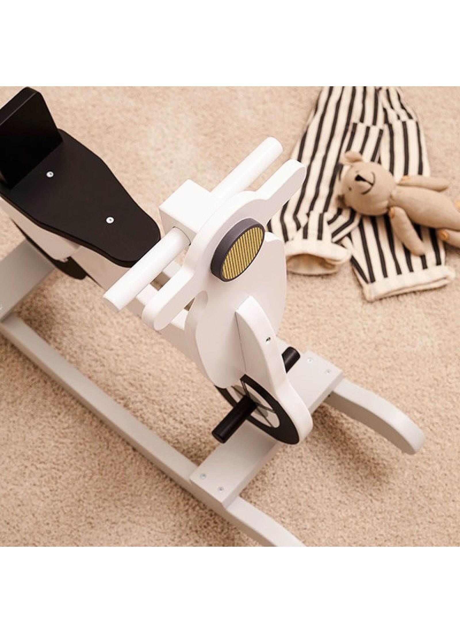 ROCKING SCOOTER WHITE