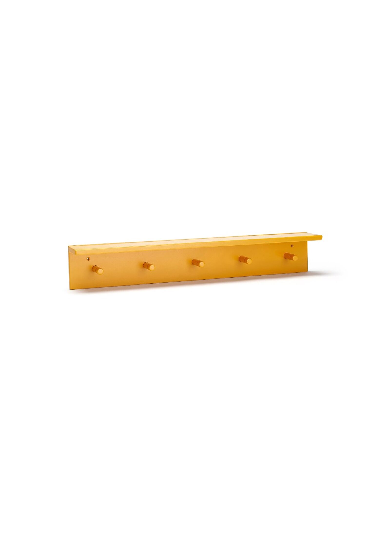 WALL SHELF WITH HOOKS STAR MANGO