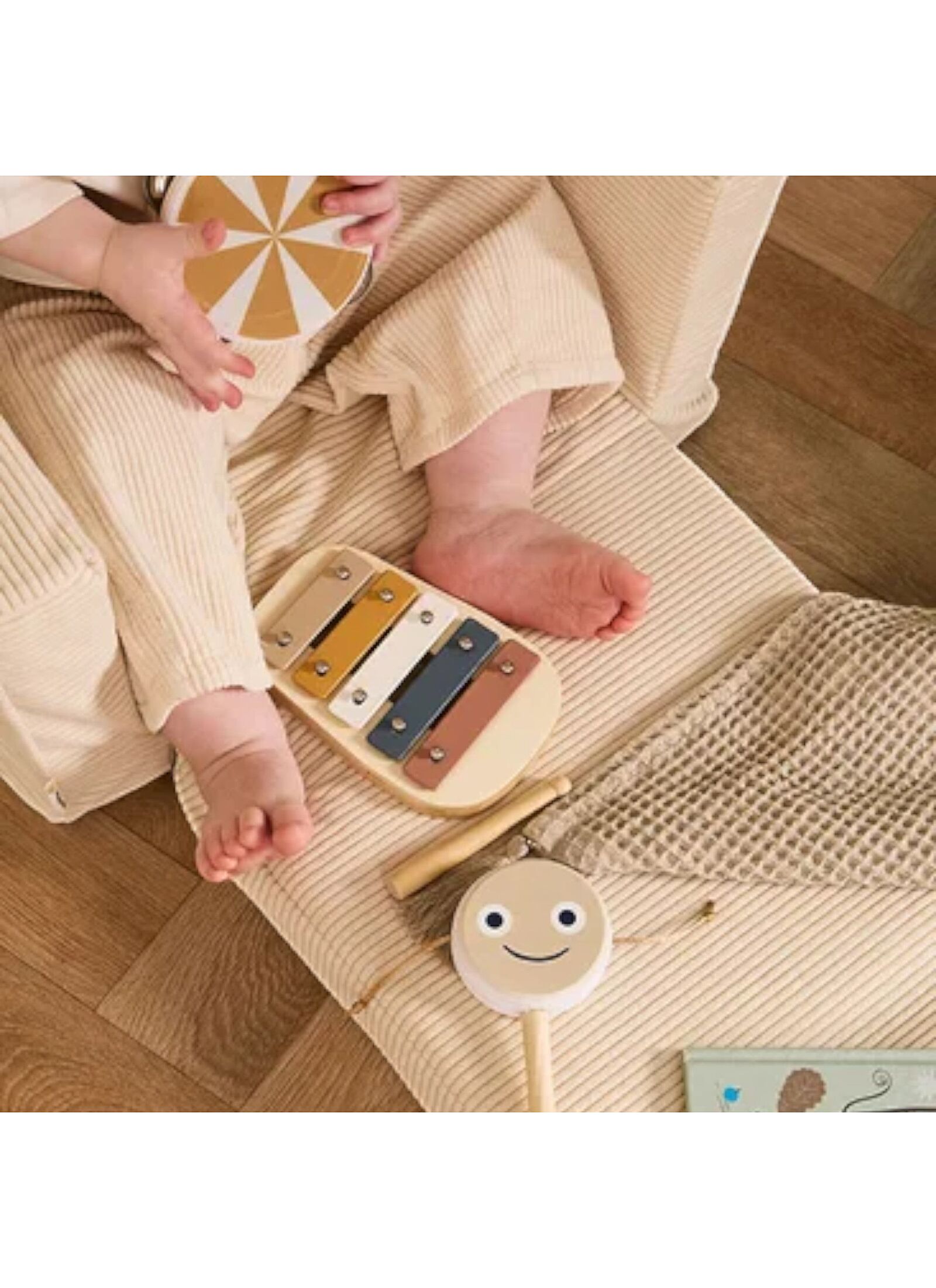 WOODEN MUSICAL INSTRUMENTS SET KID'S MUSIC