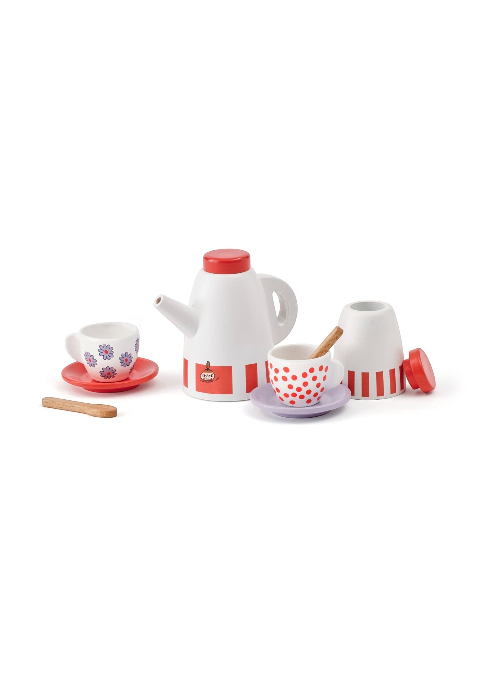 WOODEN COFFEE SET MOOMIN
