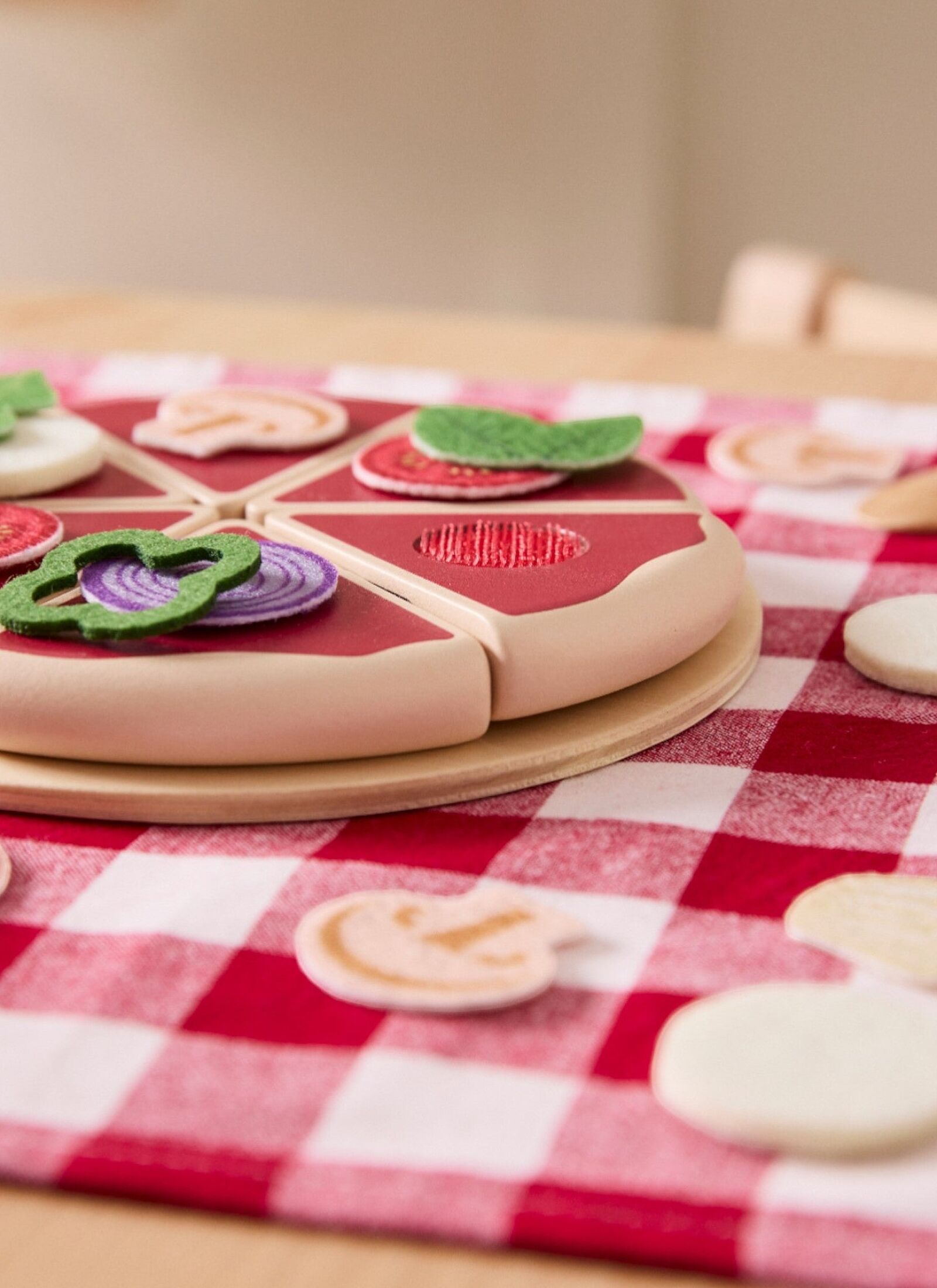 WOODEN PIZZA SET KID'S HUB