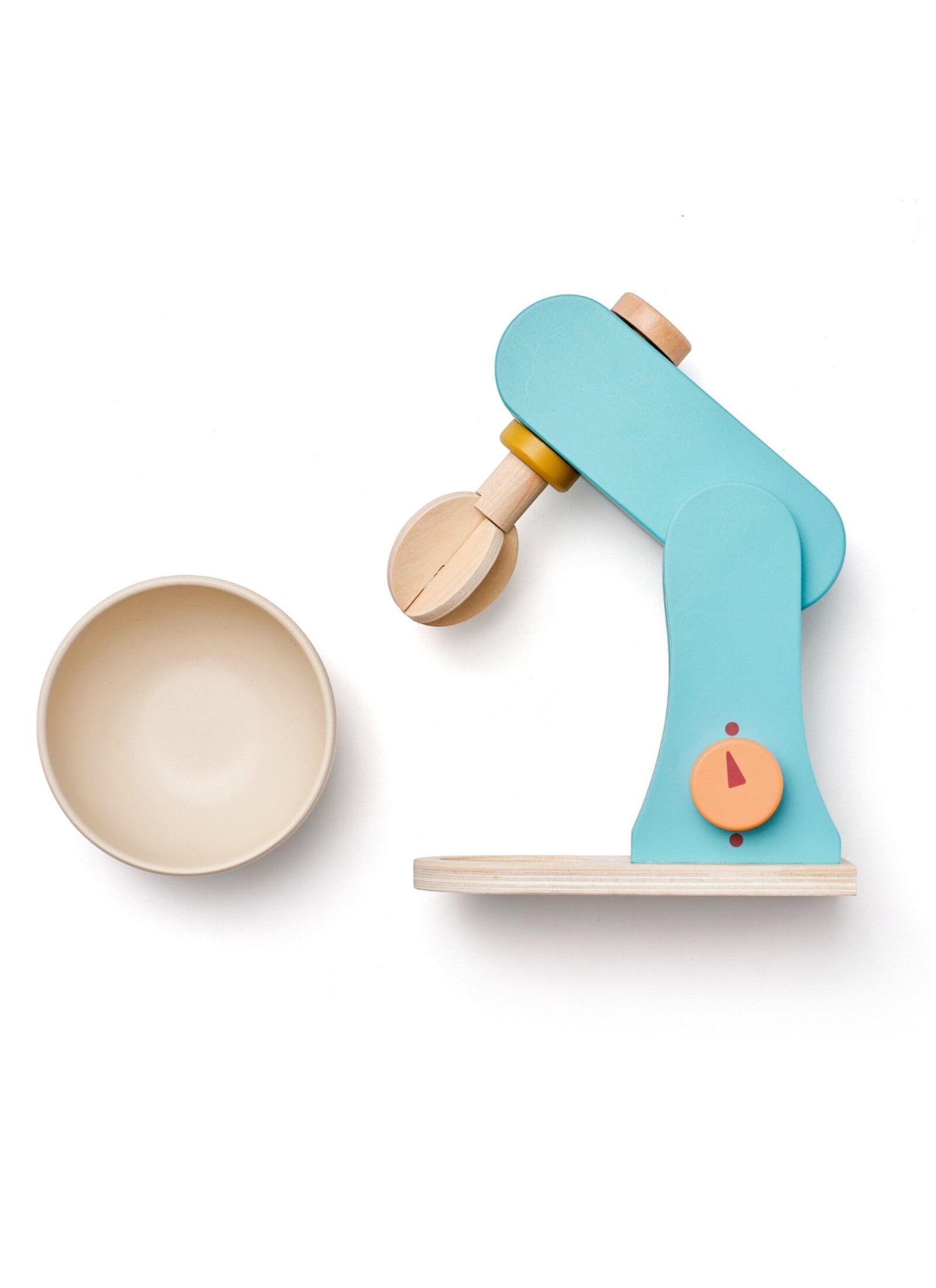 WOODEN MIXER KID'S HUB BLUE